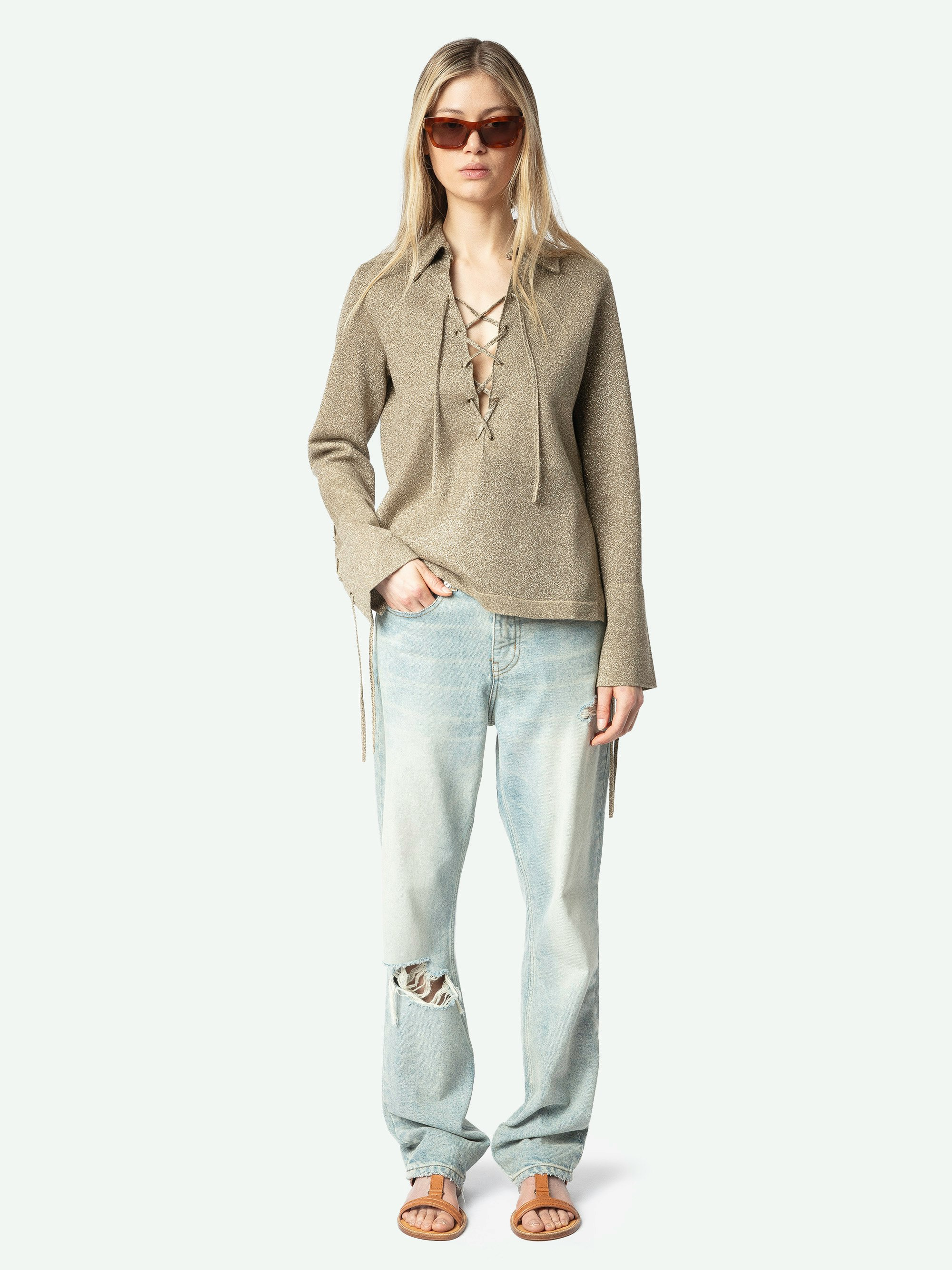 Listy Lurex Sweater - 2