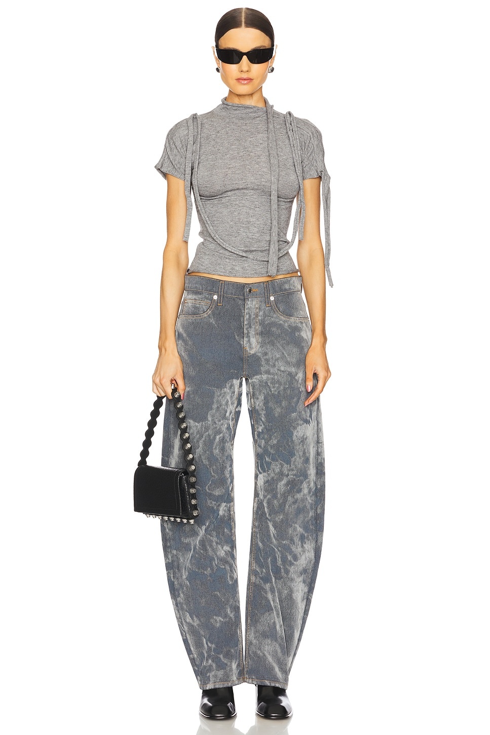 Low Rise Bowed Gusset Jean - 5