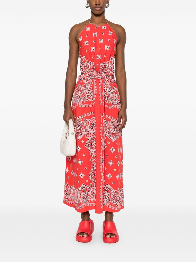 Sandro Ajaccio midi dress outlook