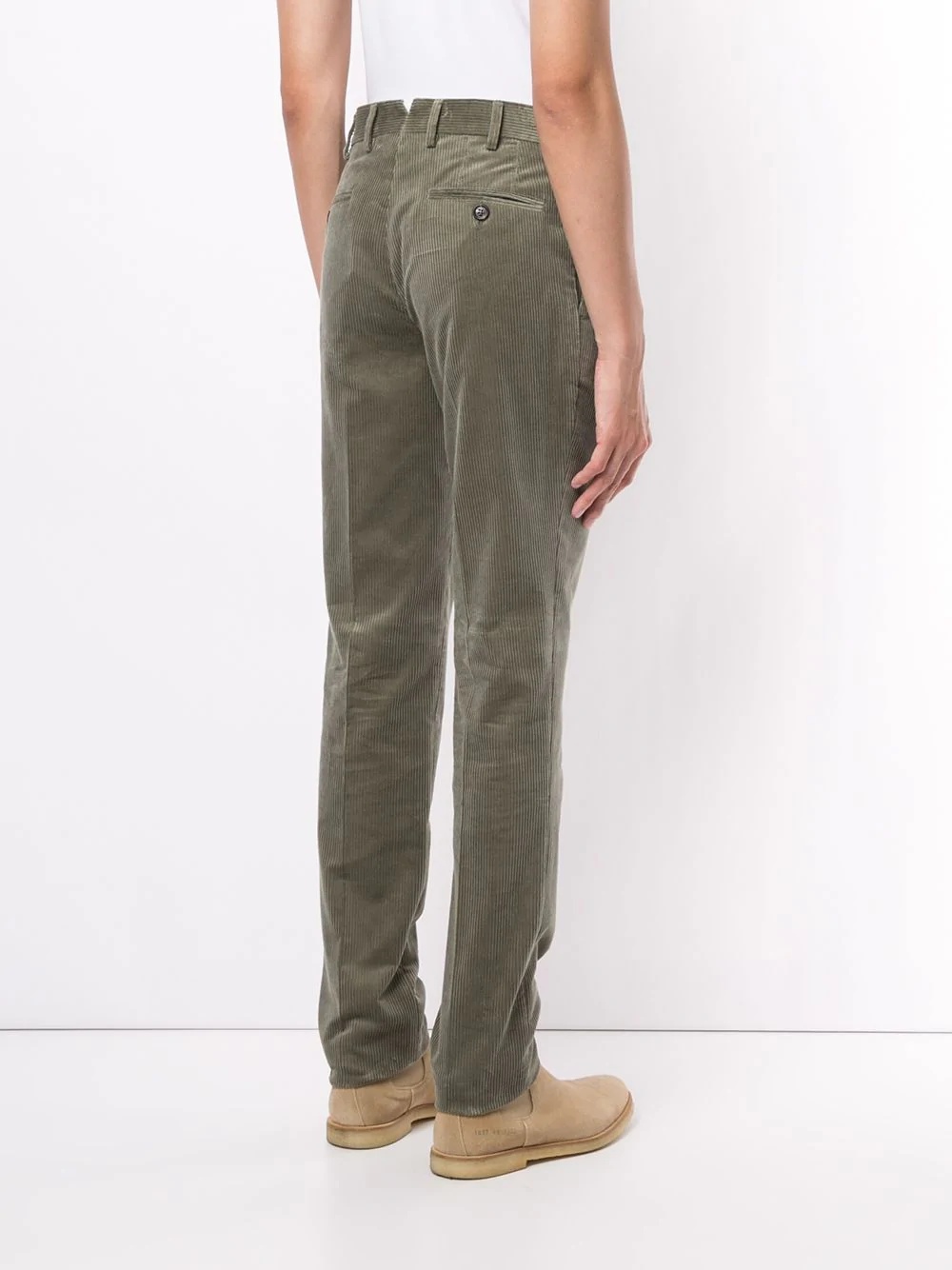 corduroy tailored trousers - 4