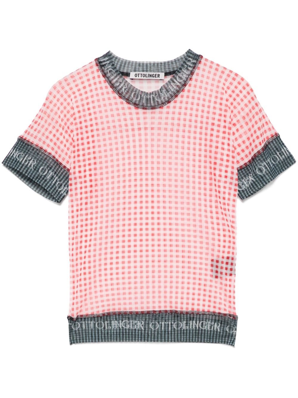 mesh T-shirt - 1