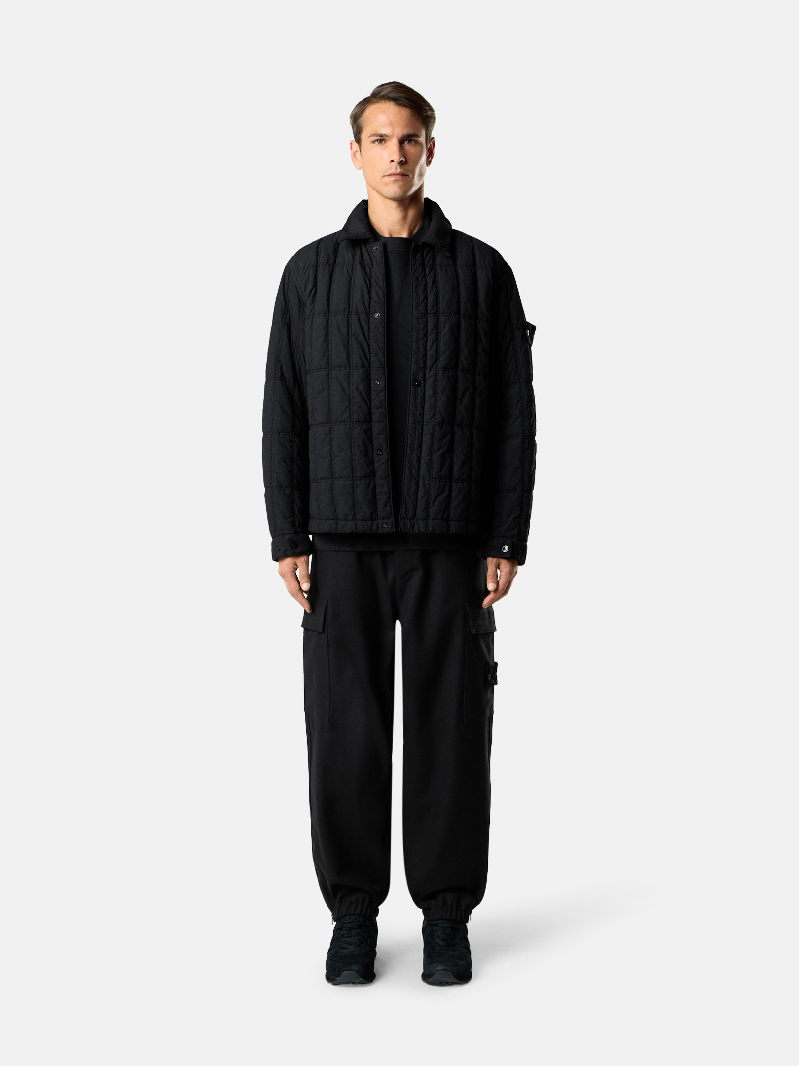 4100099 NYLON SMERIGLIATO_STONE ISLAND GHOST - 3