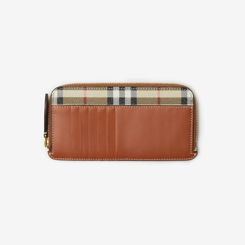 Burberry Check Zip Card Case outlook