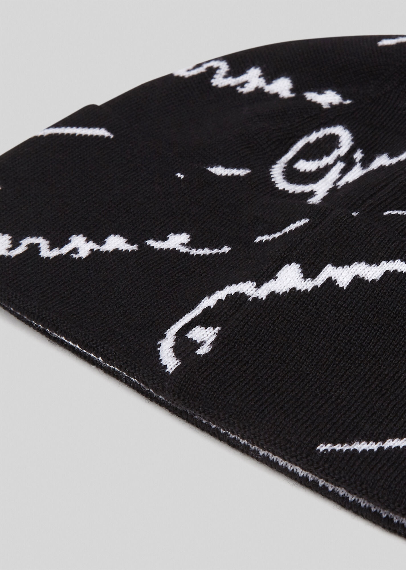 GV Signature Pattern Wool Hat - 3