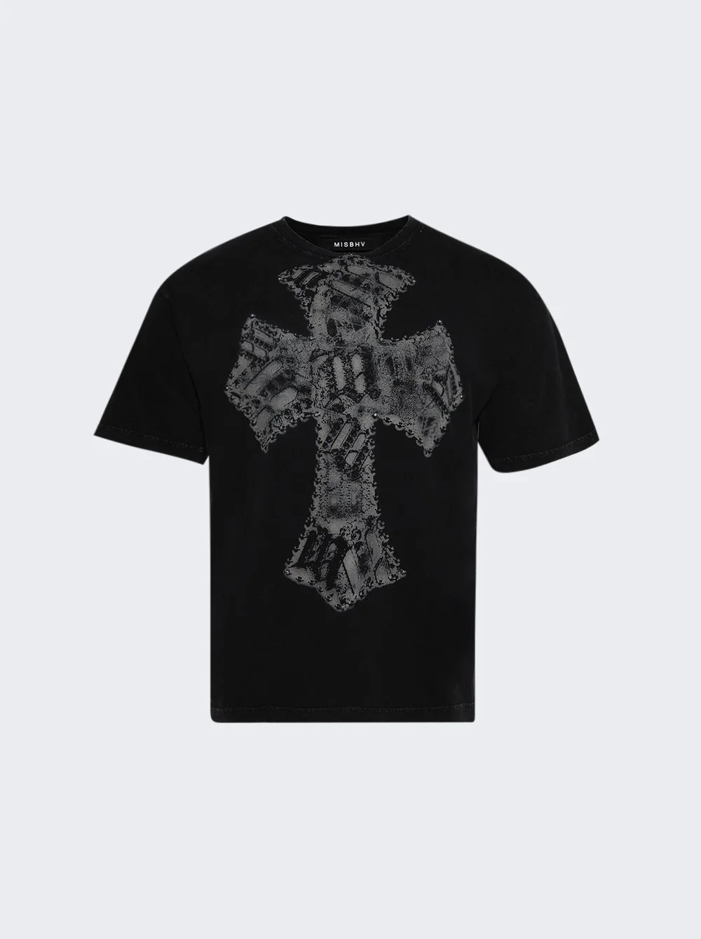 Goth Tee Washed Black - 1