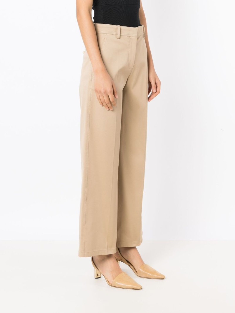 high-rise wide-leg trousers 3