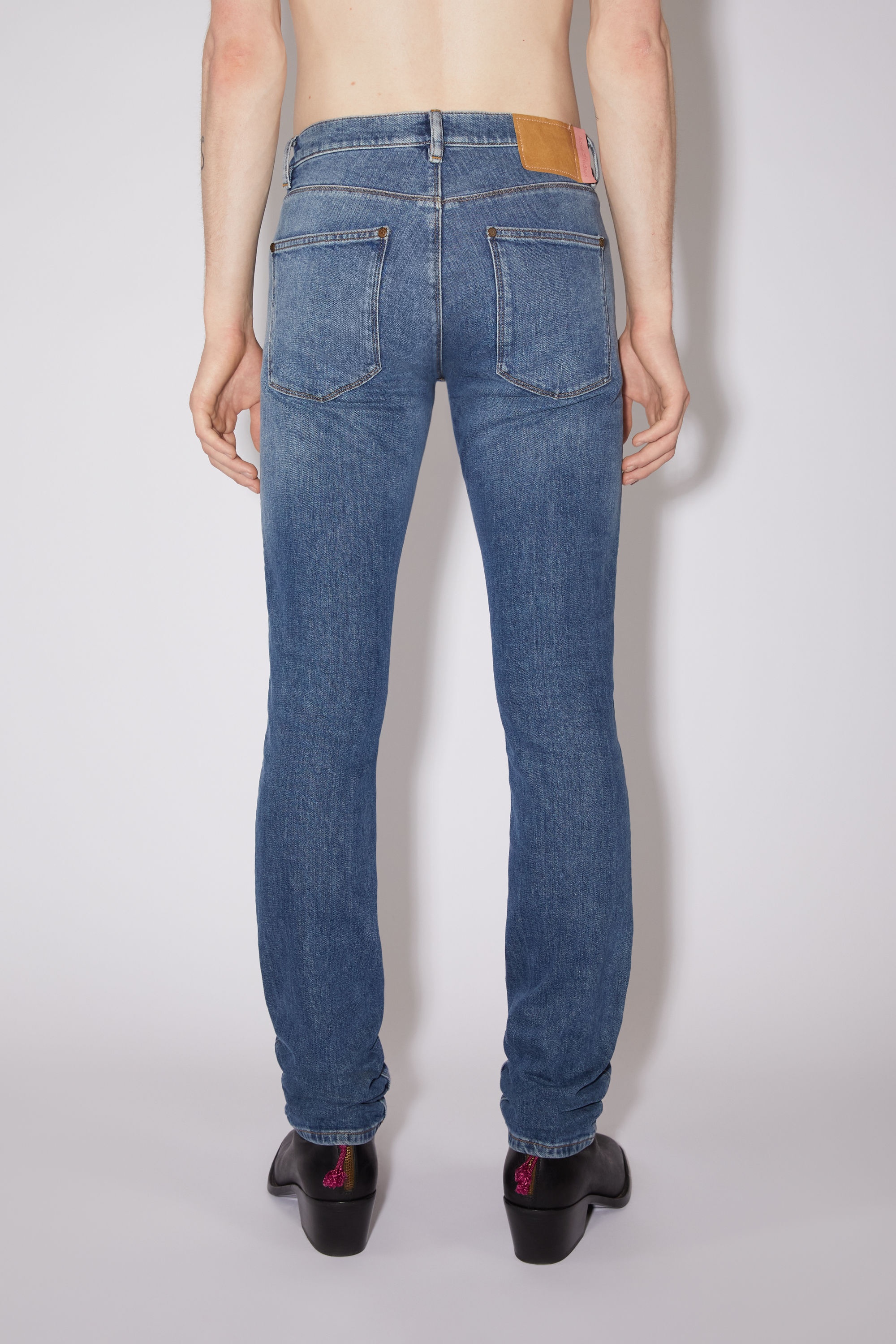 Slim fit jeans - Max - Mid blue - 3