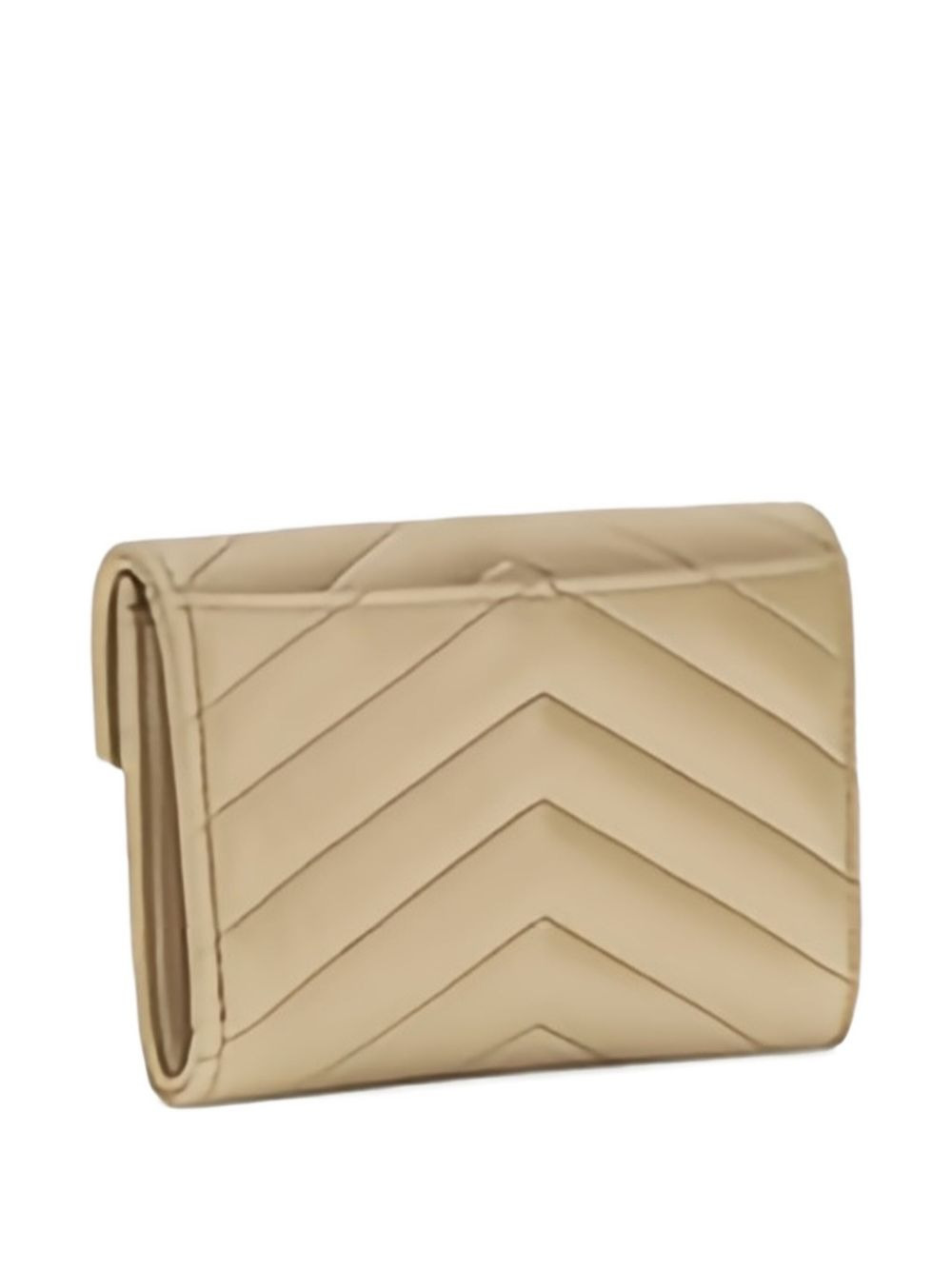 chevron-quilted leather wallet - 3