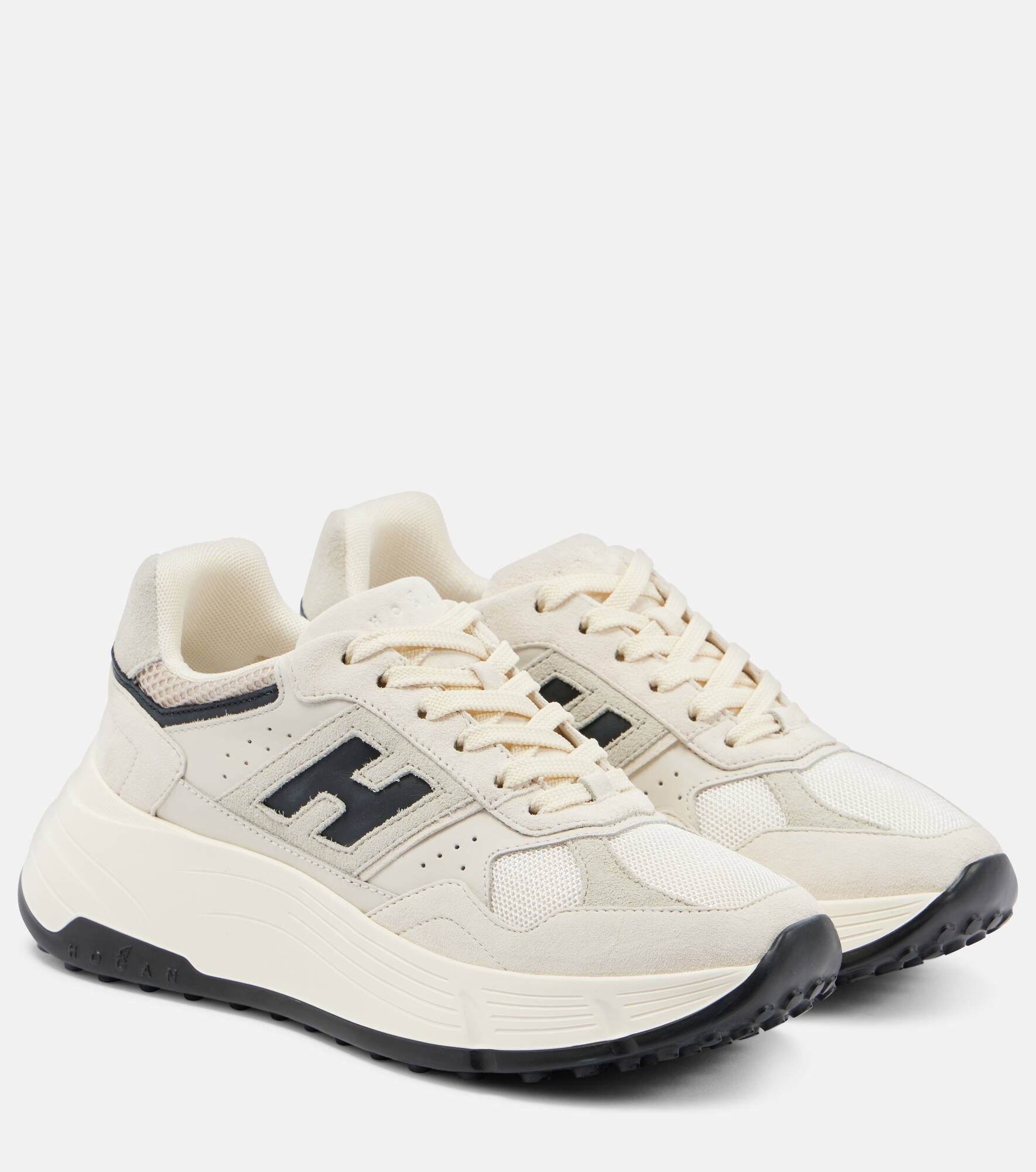 H669 suede sneakers - 1