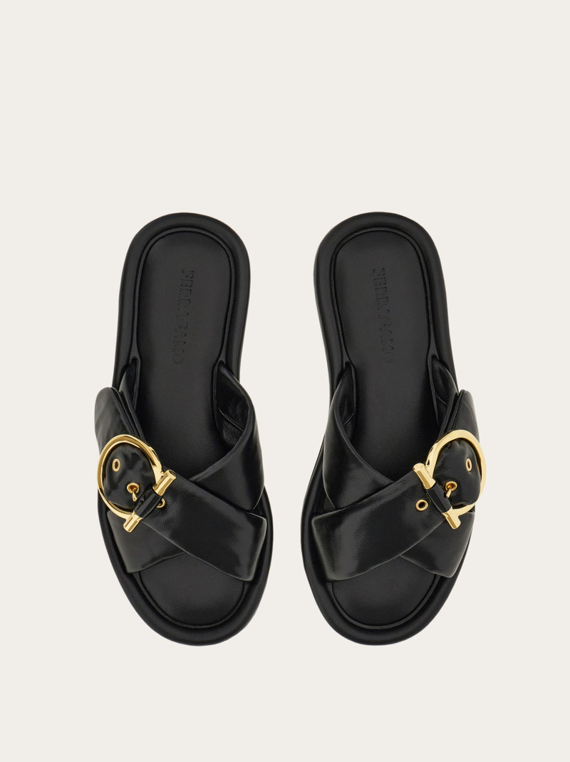 FERRAGAMO Gancini ornament slide outlook