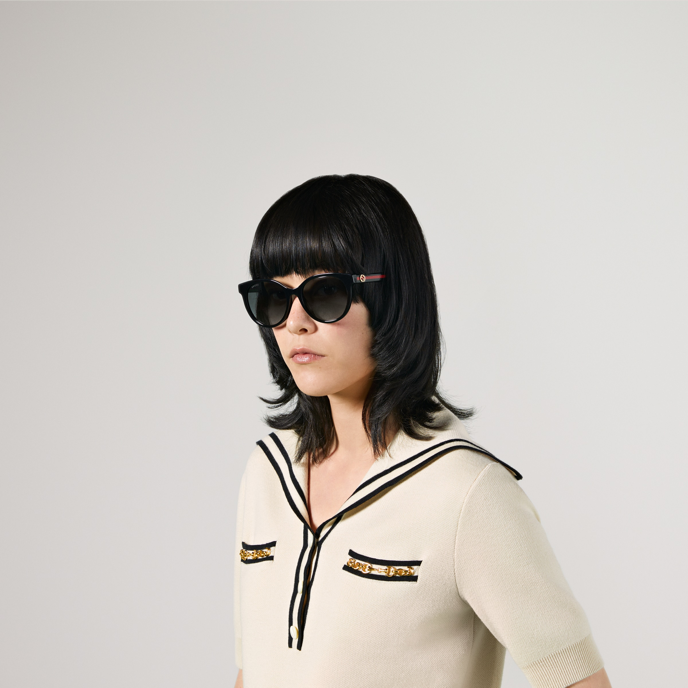 Round-frame sunglasses - 3