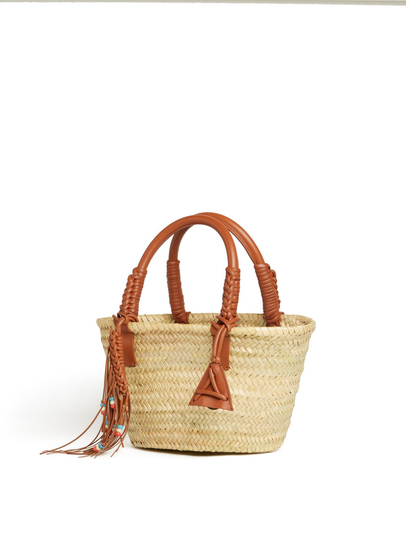 Icon Palm Leaf Small Tote Bag 4