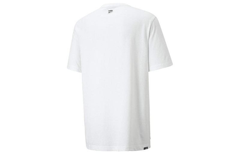 PUMA PUMA Downtown Logo Tee 'White' 535359-02 outlook