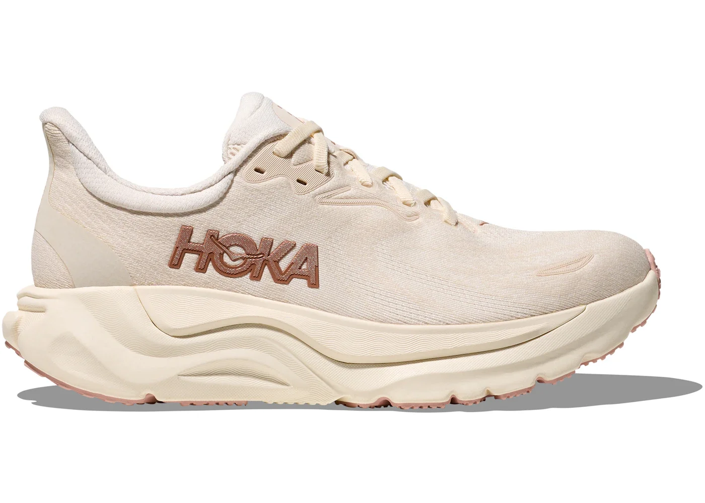 Hoka One One Arahi 8 Alabaster Rose Gold (Women's) - 1