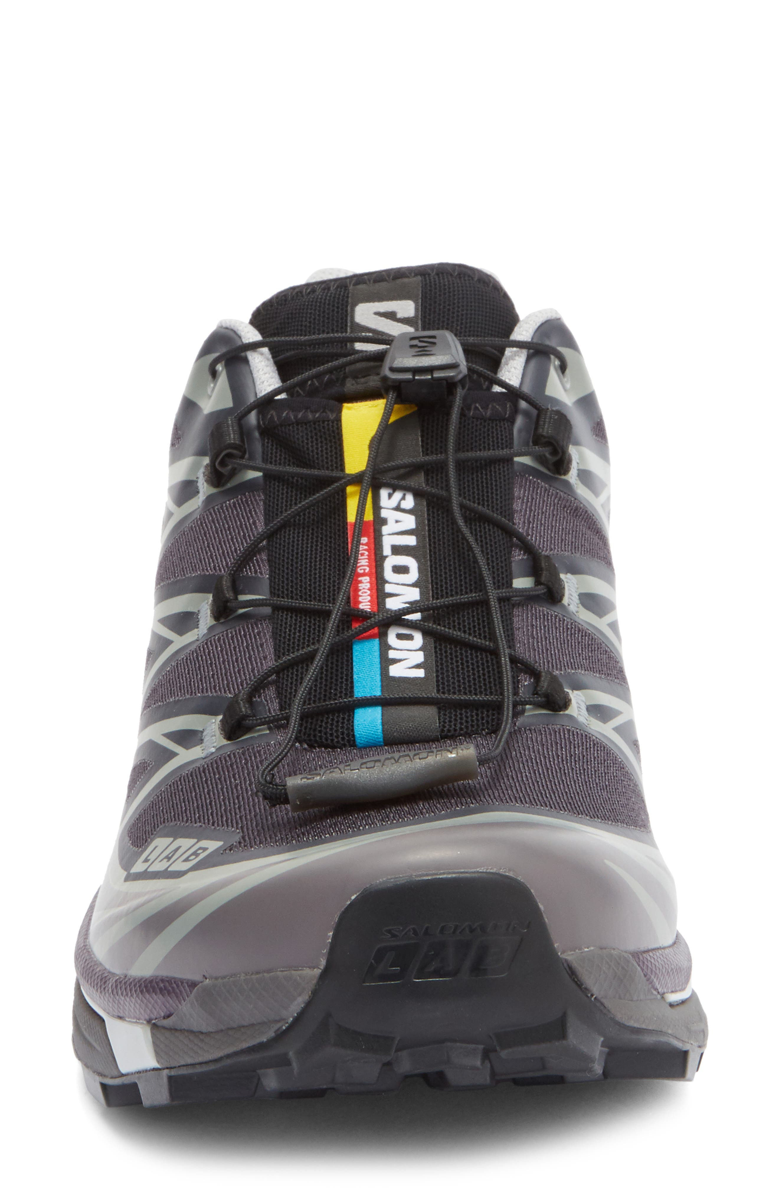 Salomon Gender Inclusive XT-6 Sneaker in Nine Iron/Purple at Nordstrom - 4