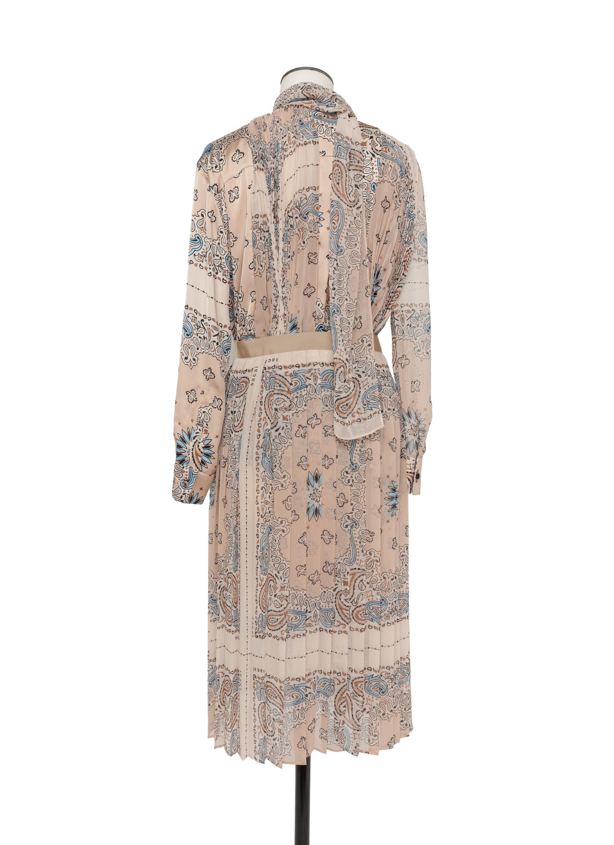 Bandana Print Dress - 3