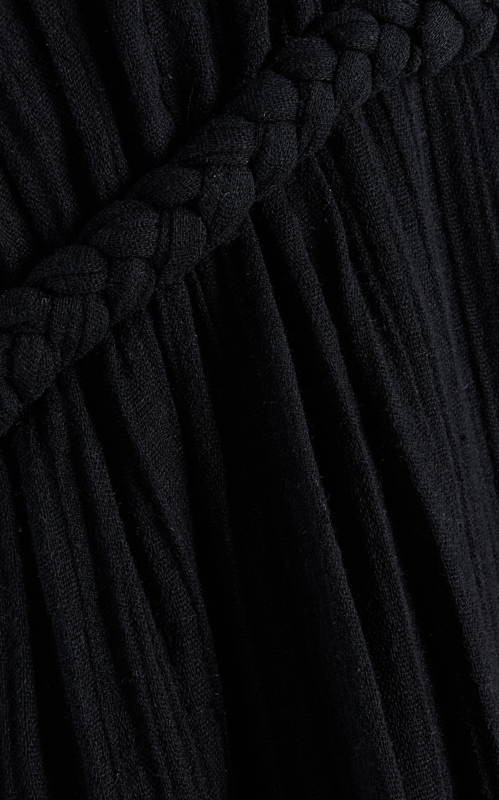 Joya Cotton Dress black - 5