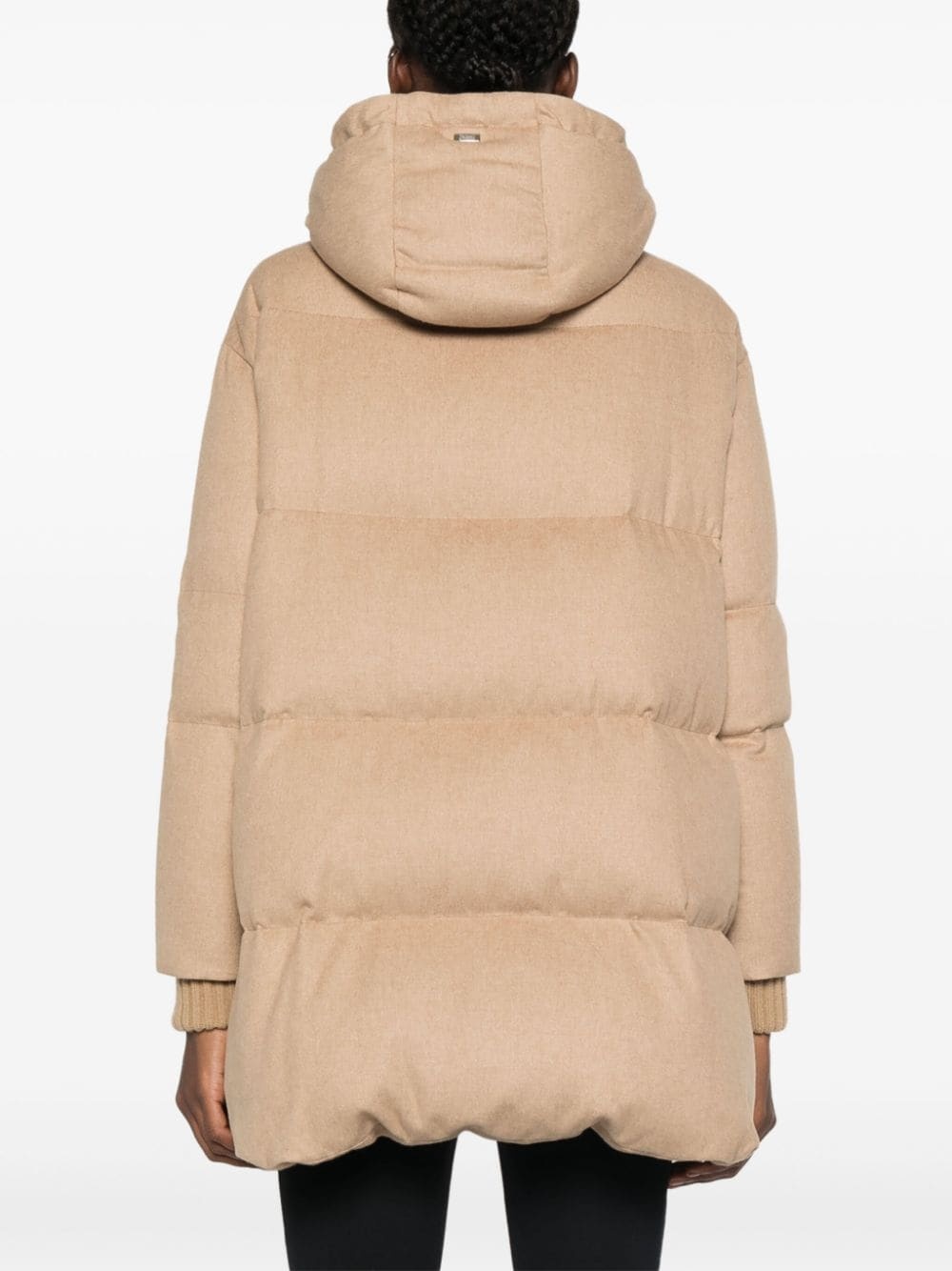insulated hooded coat - 4
