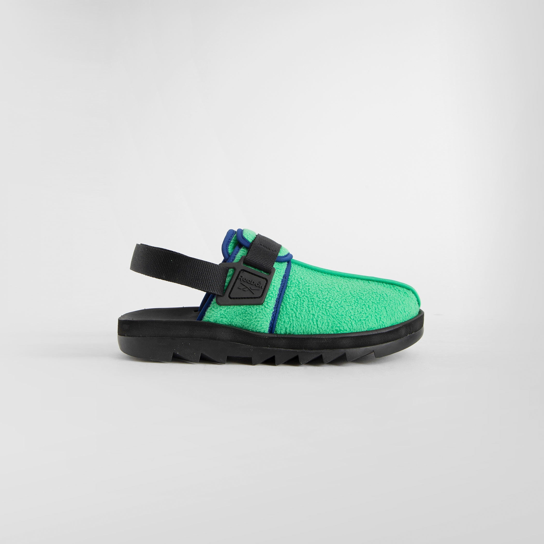 REEBOK UNISEX GREEN SLIDES - 7