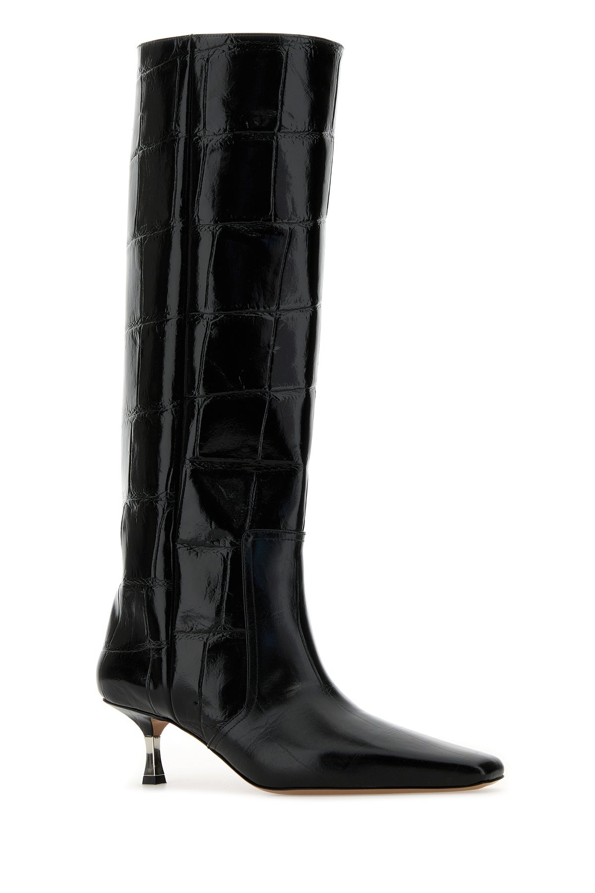 Black leather Bettina boots - 2