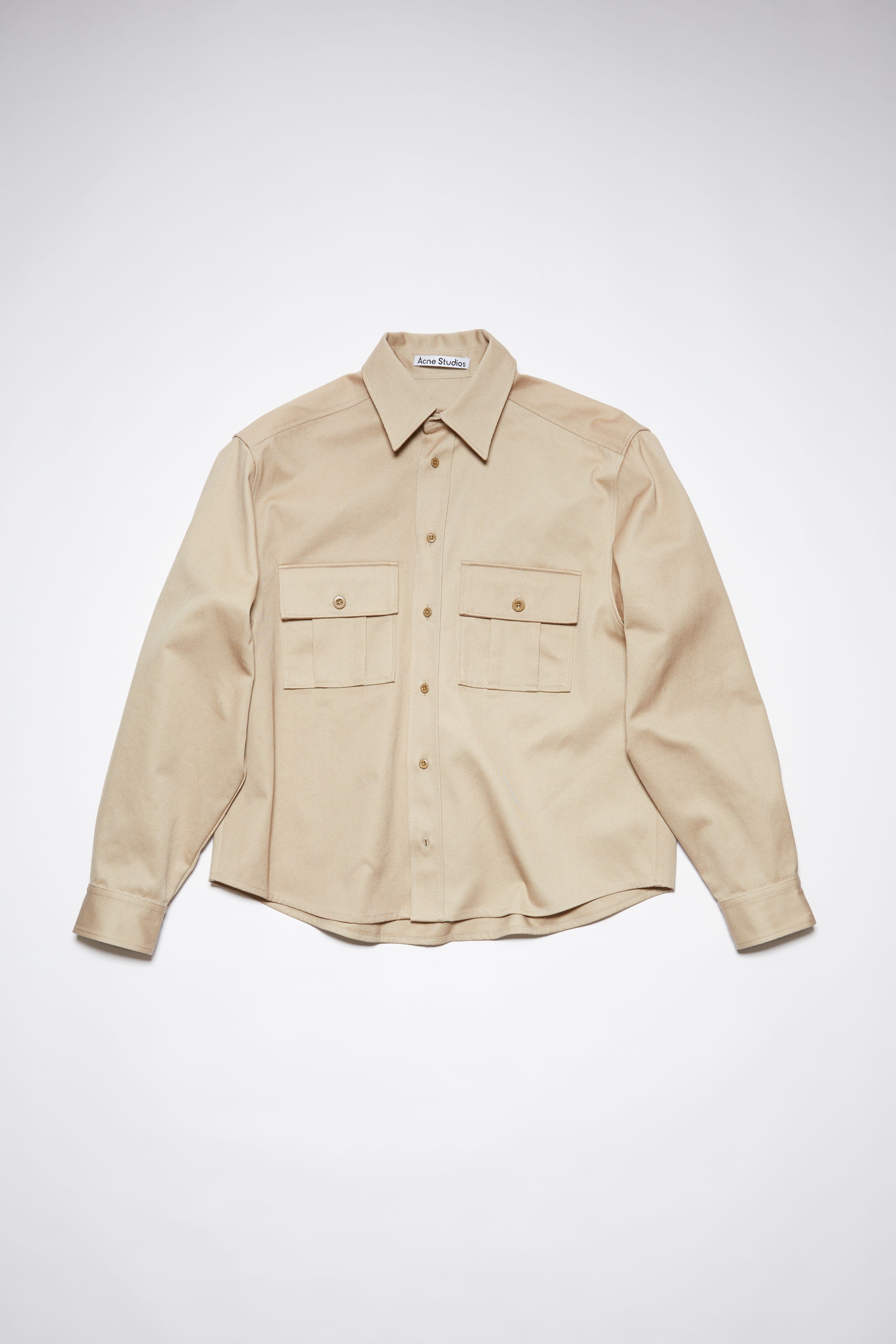 Long sleeve shirt - Beige - 1