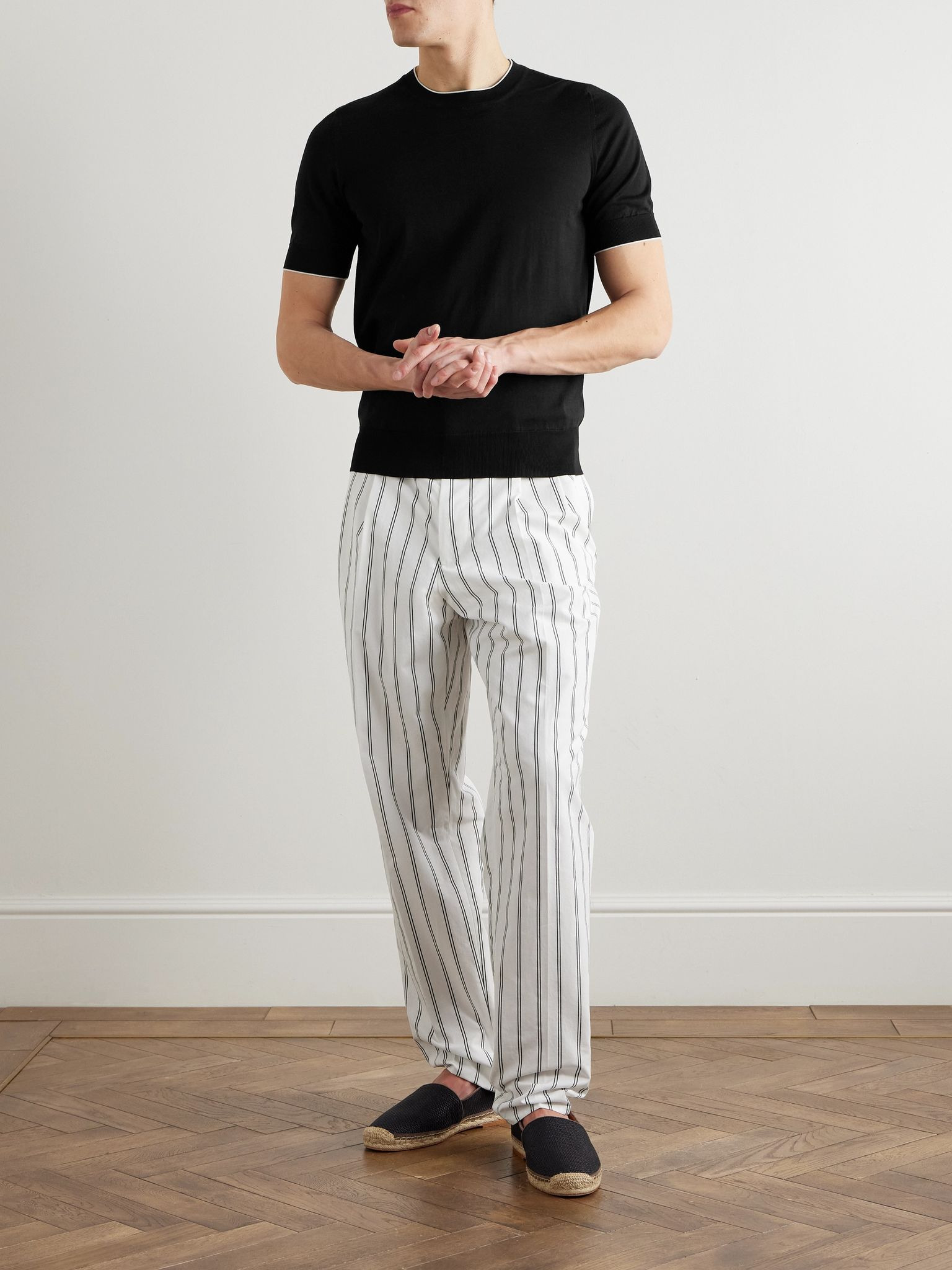 Cotton T-Shirt Black - 2