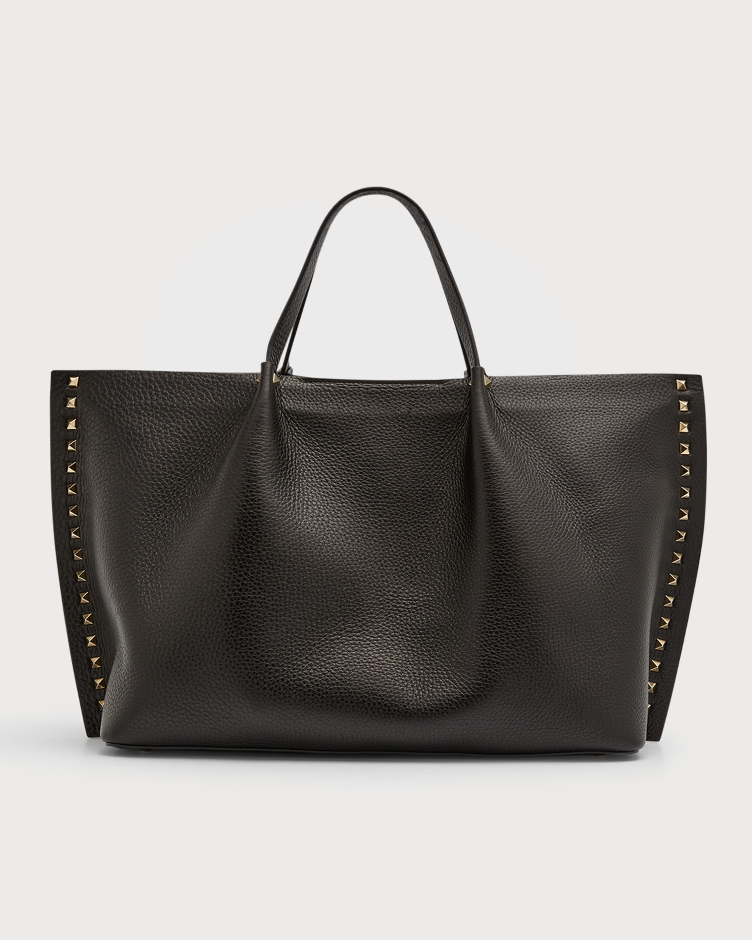 Rockstud Medium Calfskin Tote Bag - 1