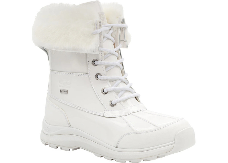 UGG UGG Adirondack III Patent Boot White (Women's) outlook