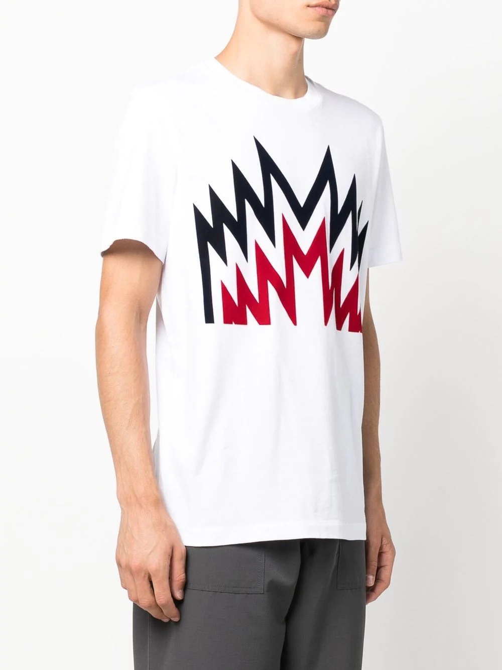 graphic-print logo-patch T-shirt - 3