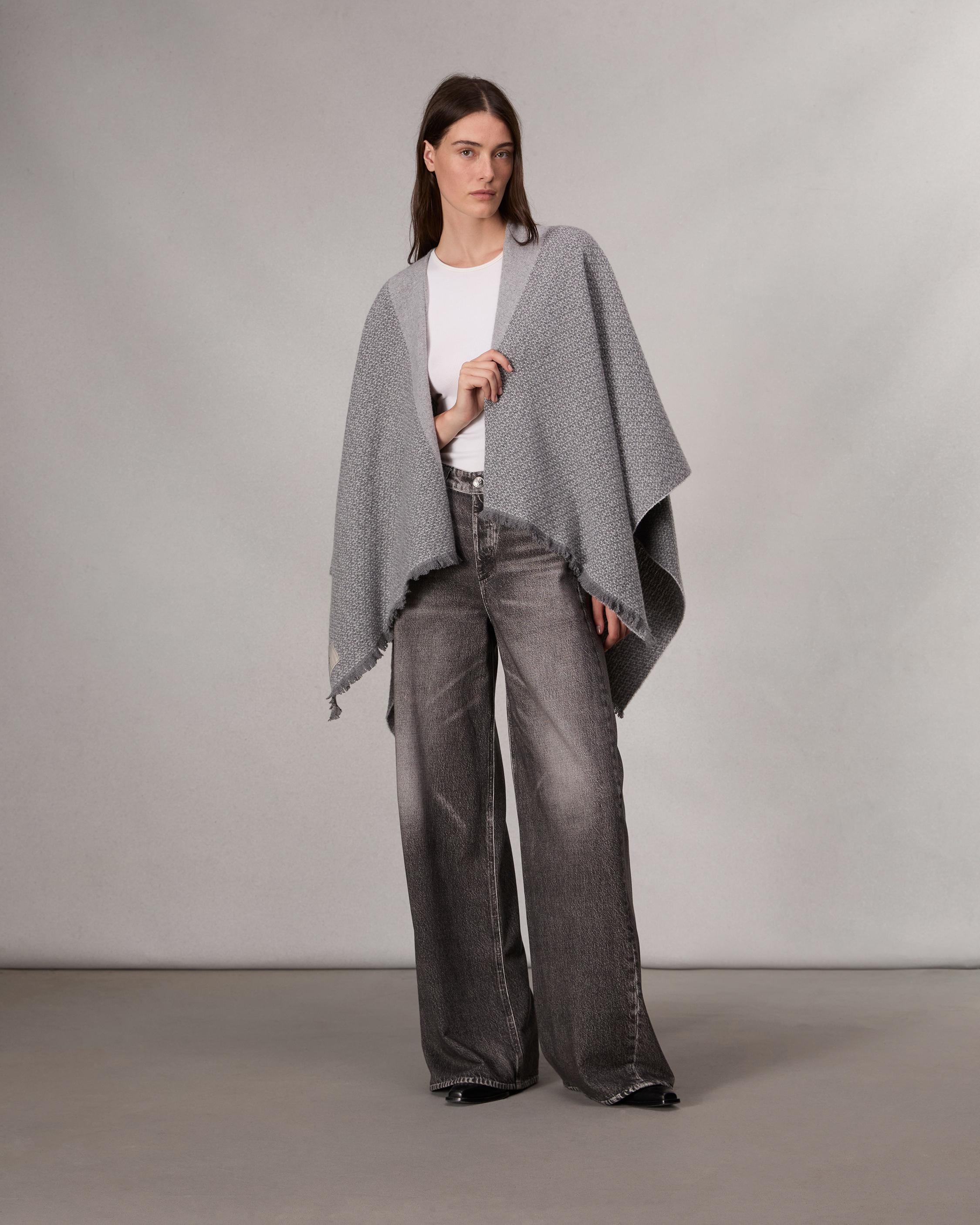 Joni Reversible Poncho - 2