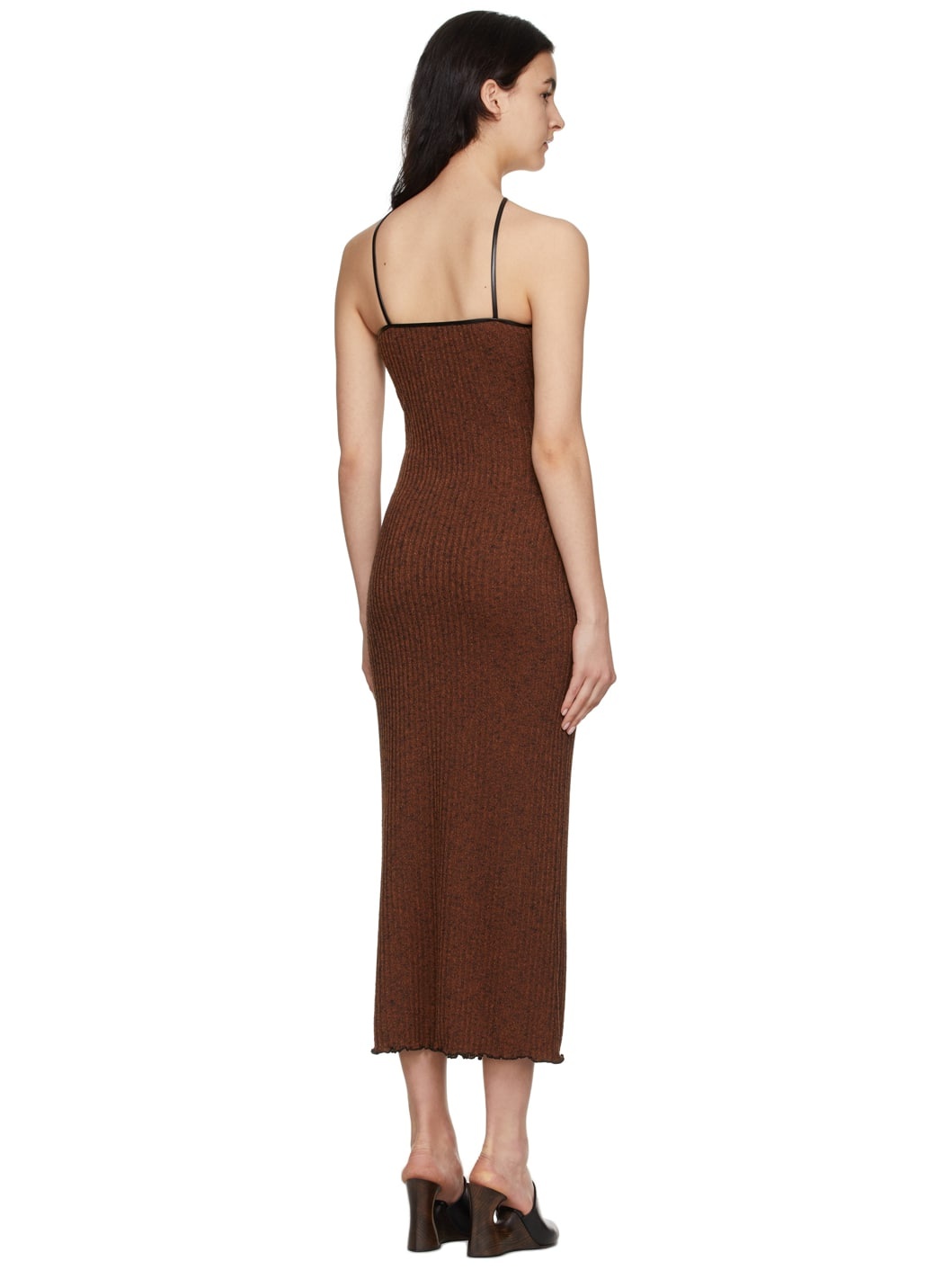 Brown Arya Long Dress - 3