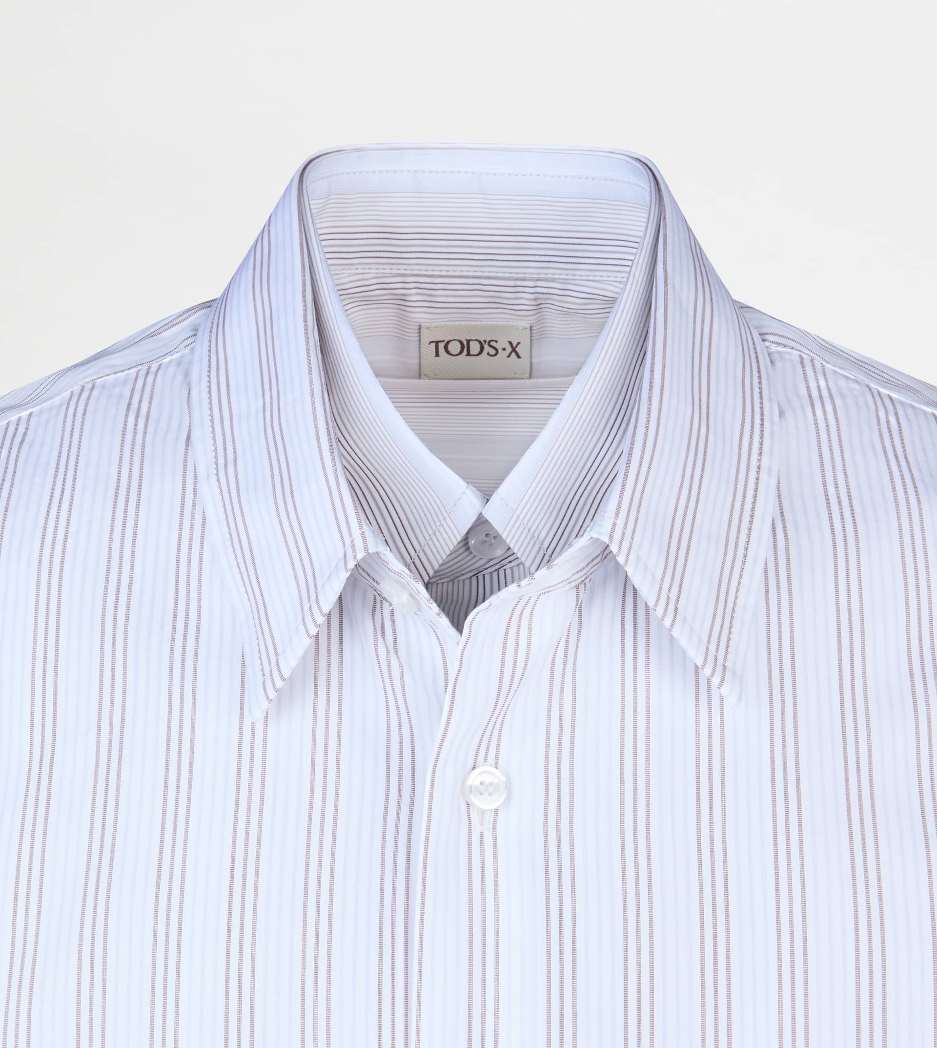 SHIRT IN COTTON TOD'S•X CAPSULE COLLECTION - WHITE, BEIGE - 4