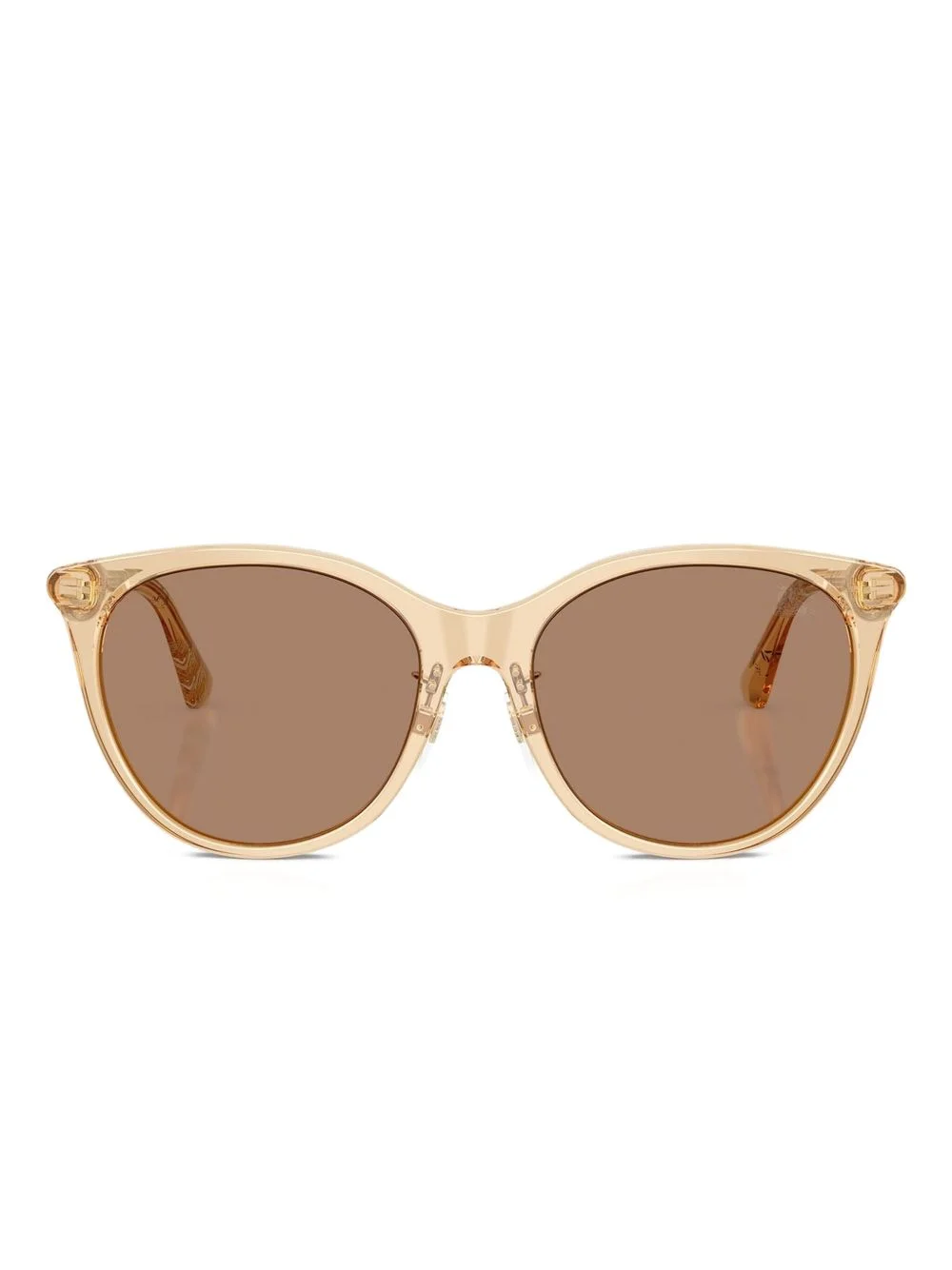 round-frame sunglasses - 1