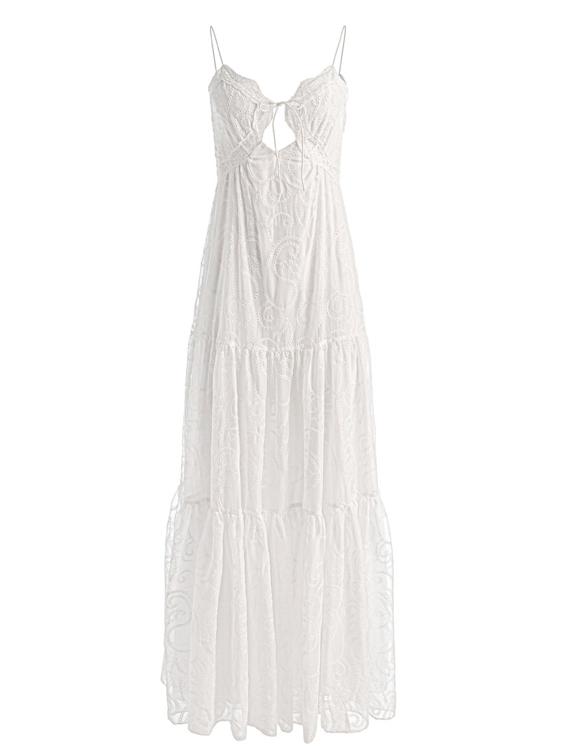 NICKY LACE TIERED MAXI DRESS 1