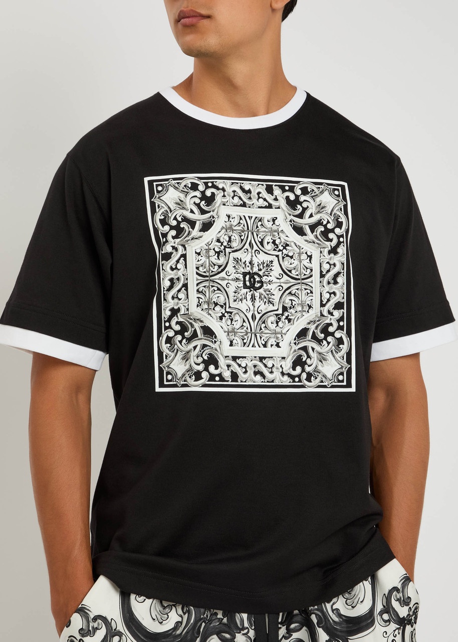 Dolce & Gabbana Printed Cotton T-shirt - 5
