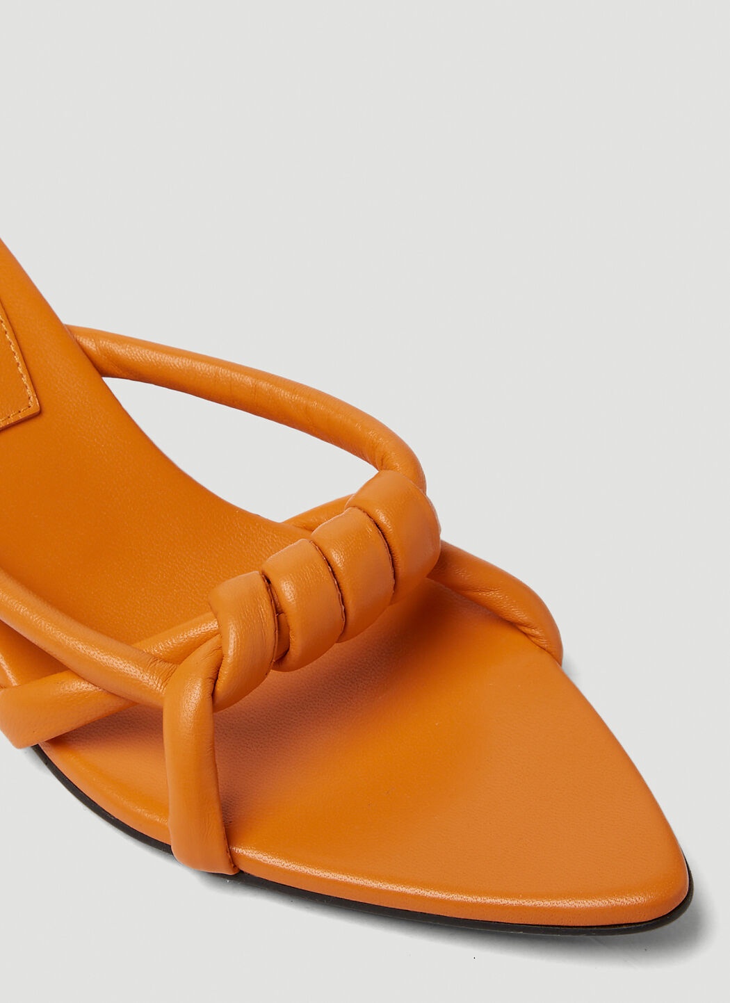 Noodle Knot Heeled Sandals - 6