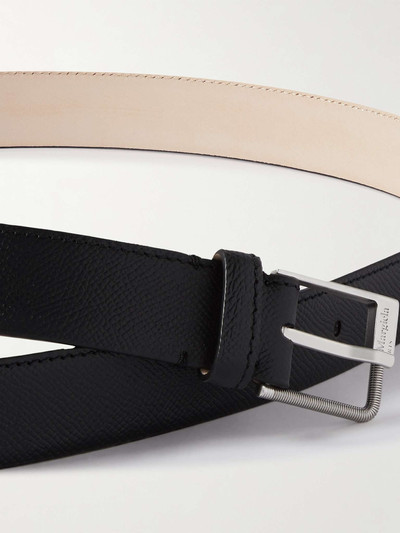 Maison Margiela 3cm Full-Grain Leather Belt outlook