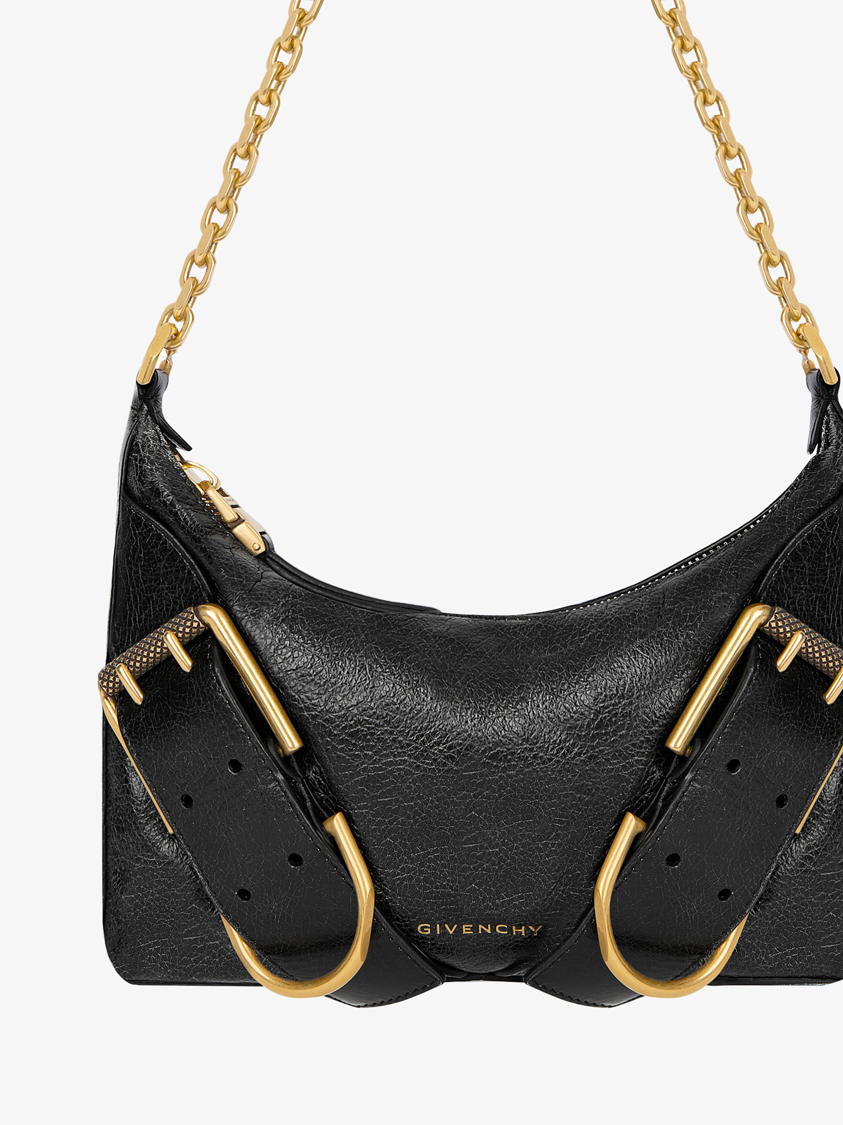 Givenchy VOYOU BOYFRIEND PARTY BAG IN AGED LEATHER | REVERSIBLE