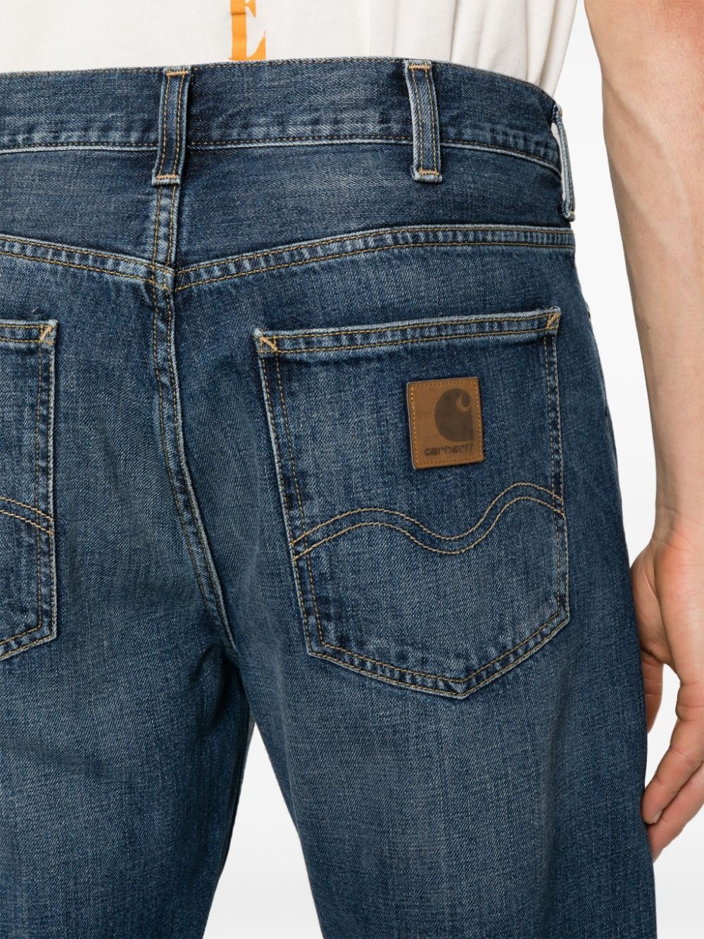 Marlow mid-rise straight-leg jeans - 5