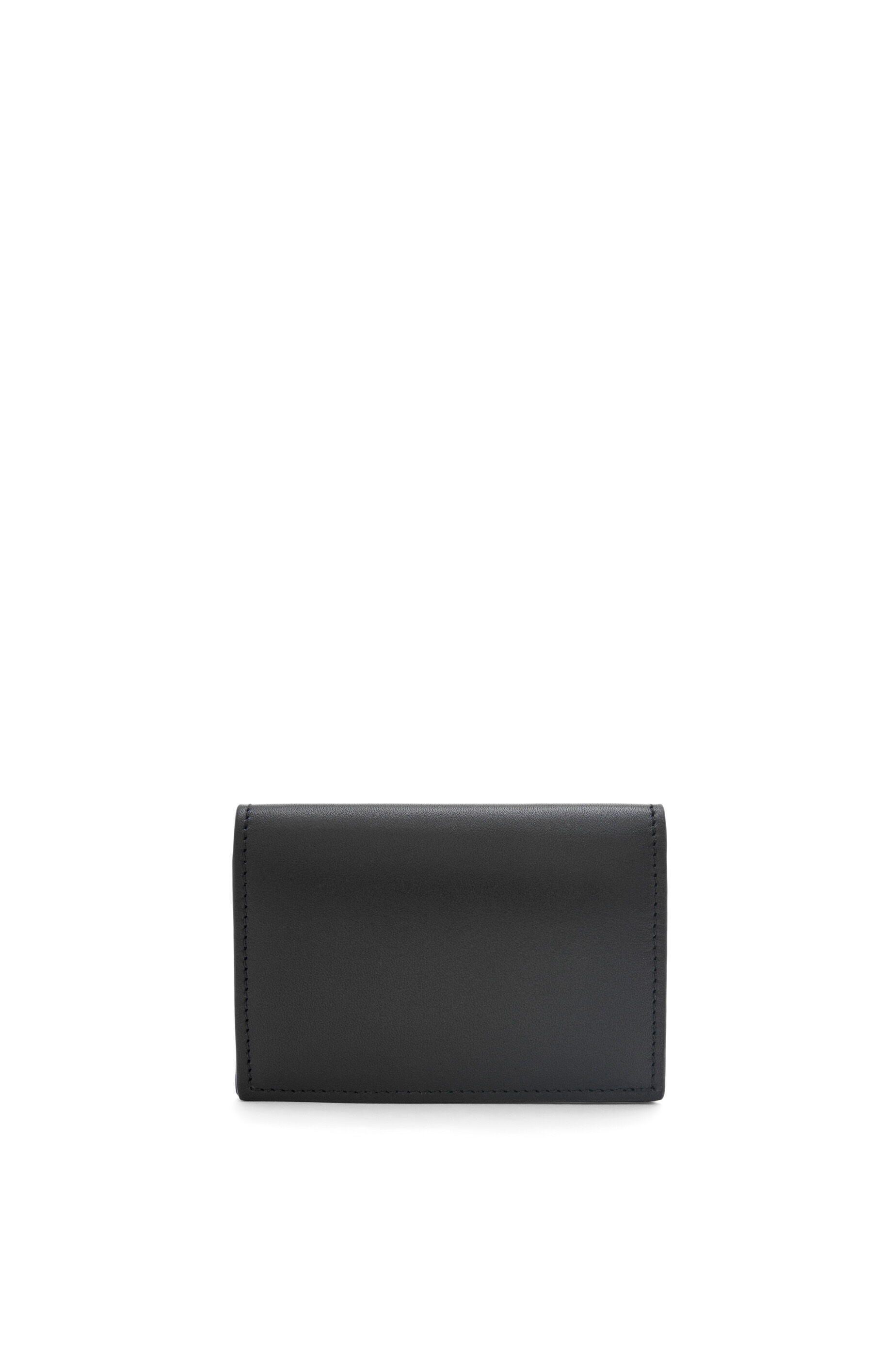 Slim bifold cardholder in shiny nappa calfskin - 4