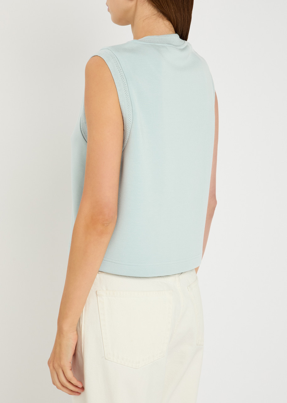 Varley Shea Crop Stretch-jersey Tank - 3