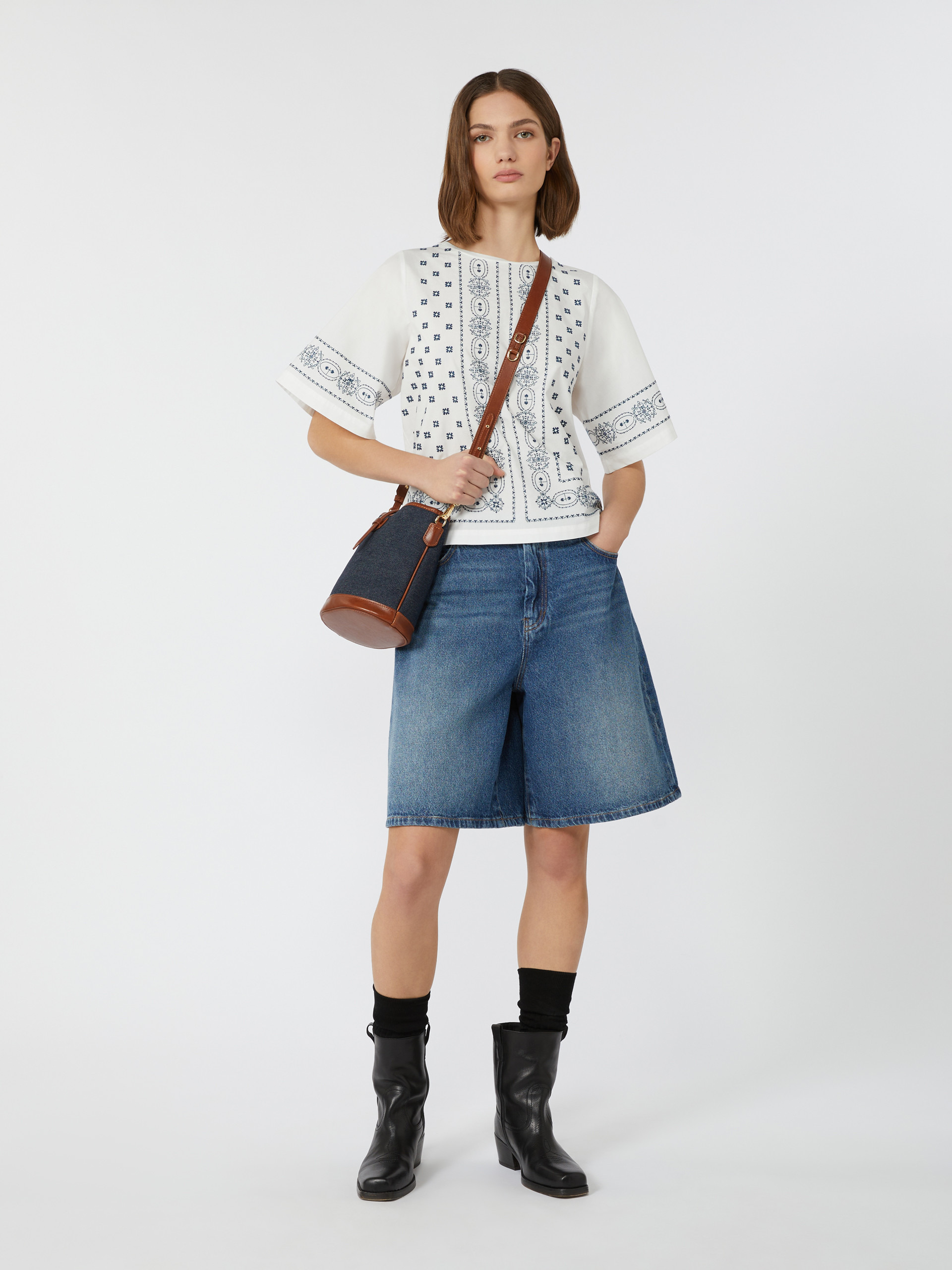 ELODIA Cotton poplin top - 2