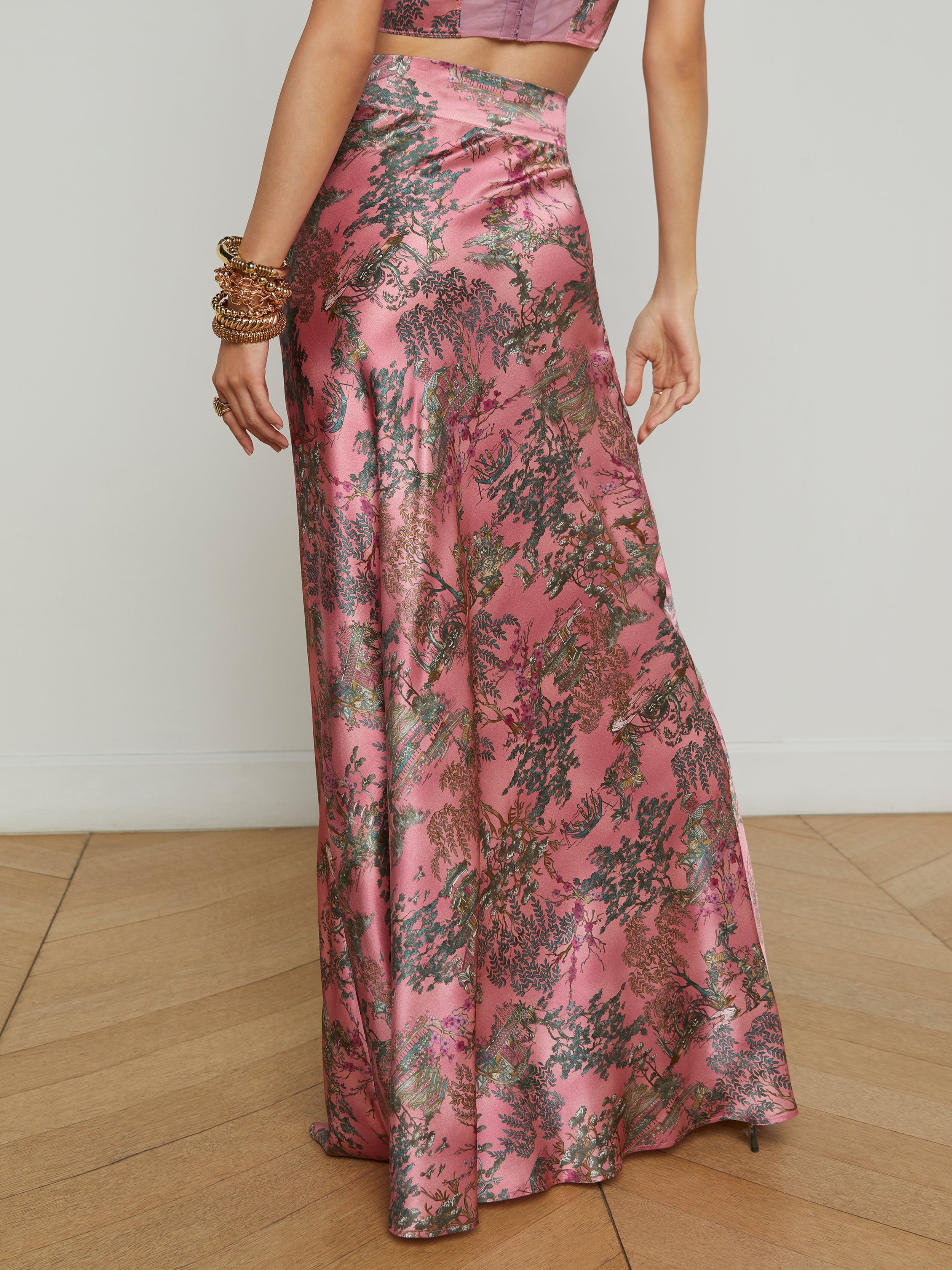 Ryker Silk Maxi Skirt - 5