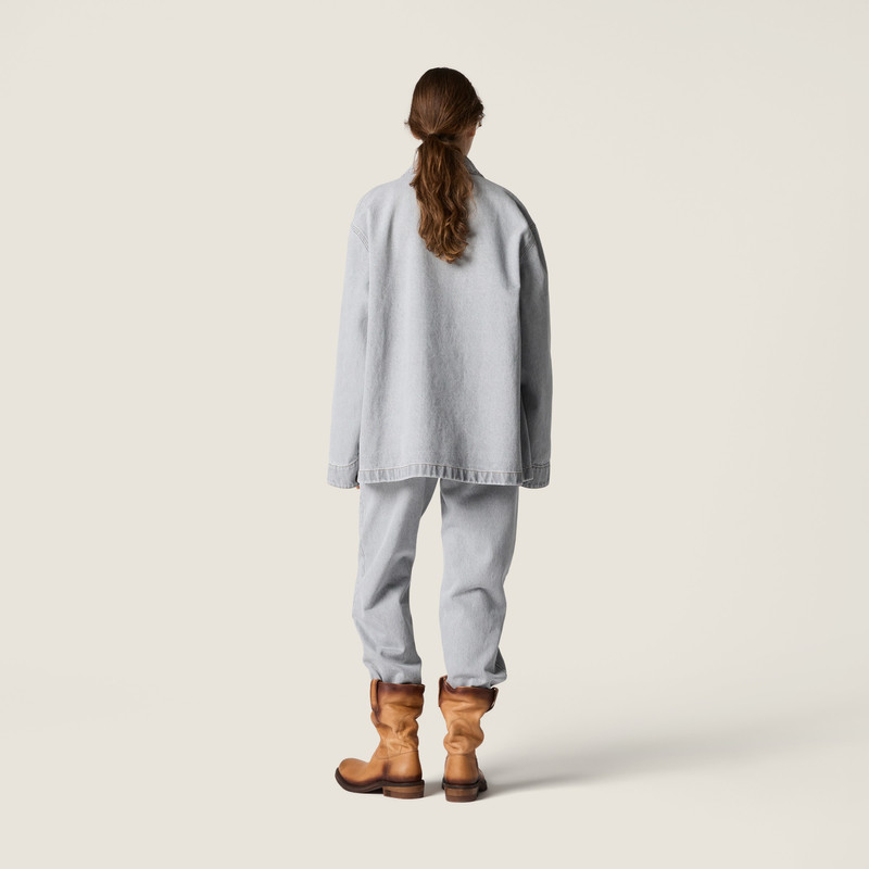 Denim blouson jacket 3