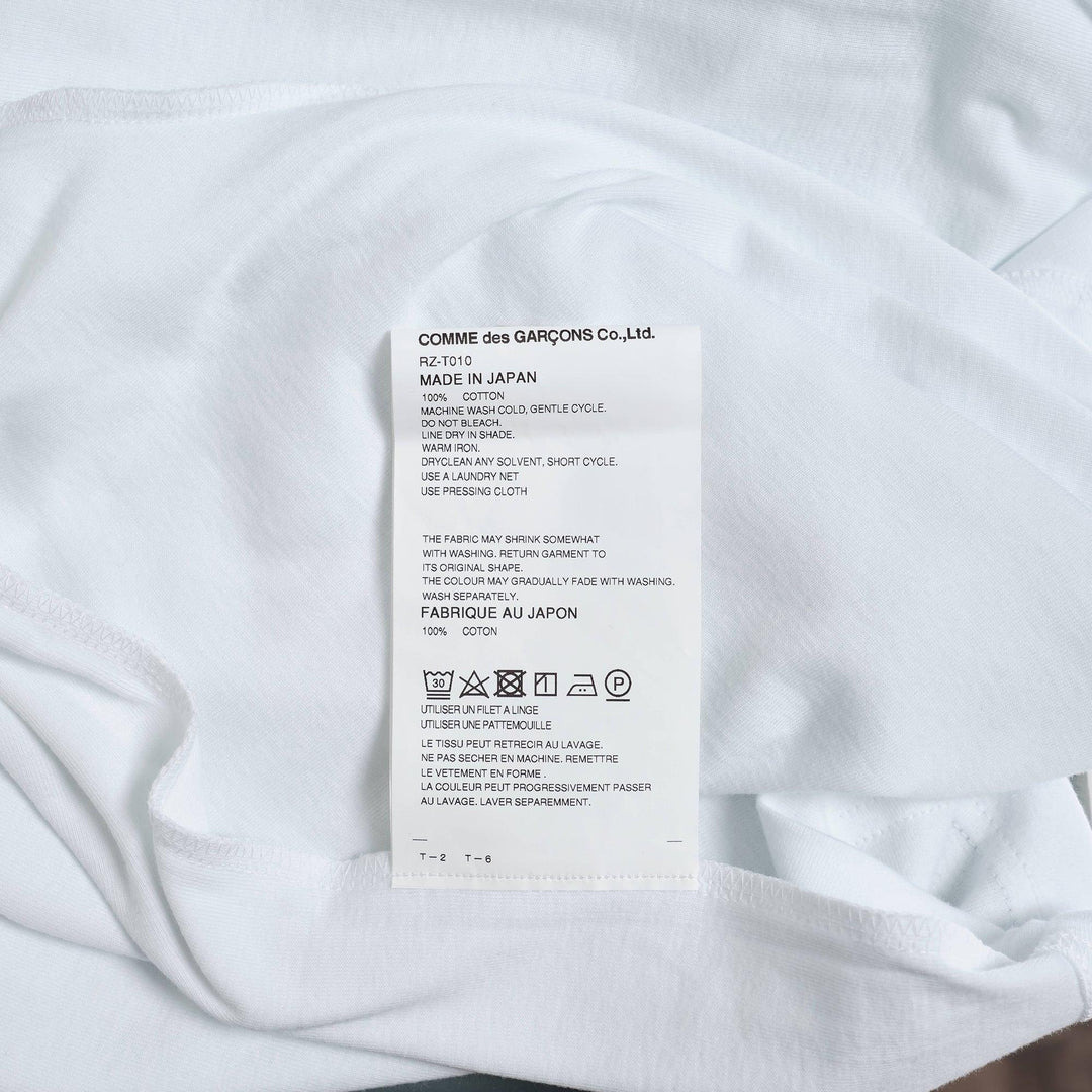 CDG CDG Teiban Cotton Fraise Long Sleeve Tee - 3