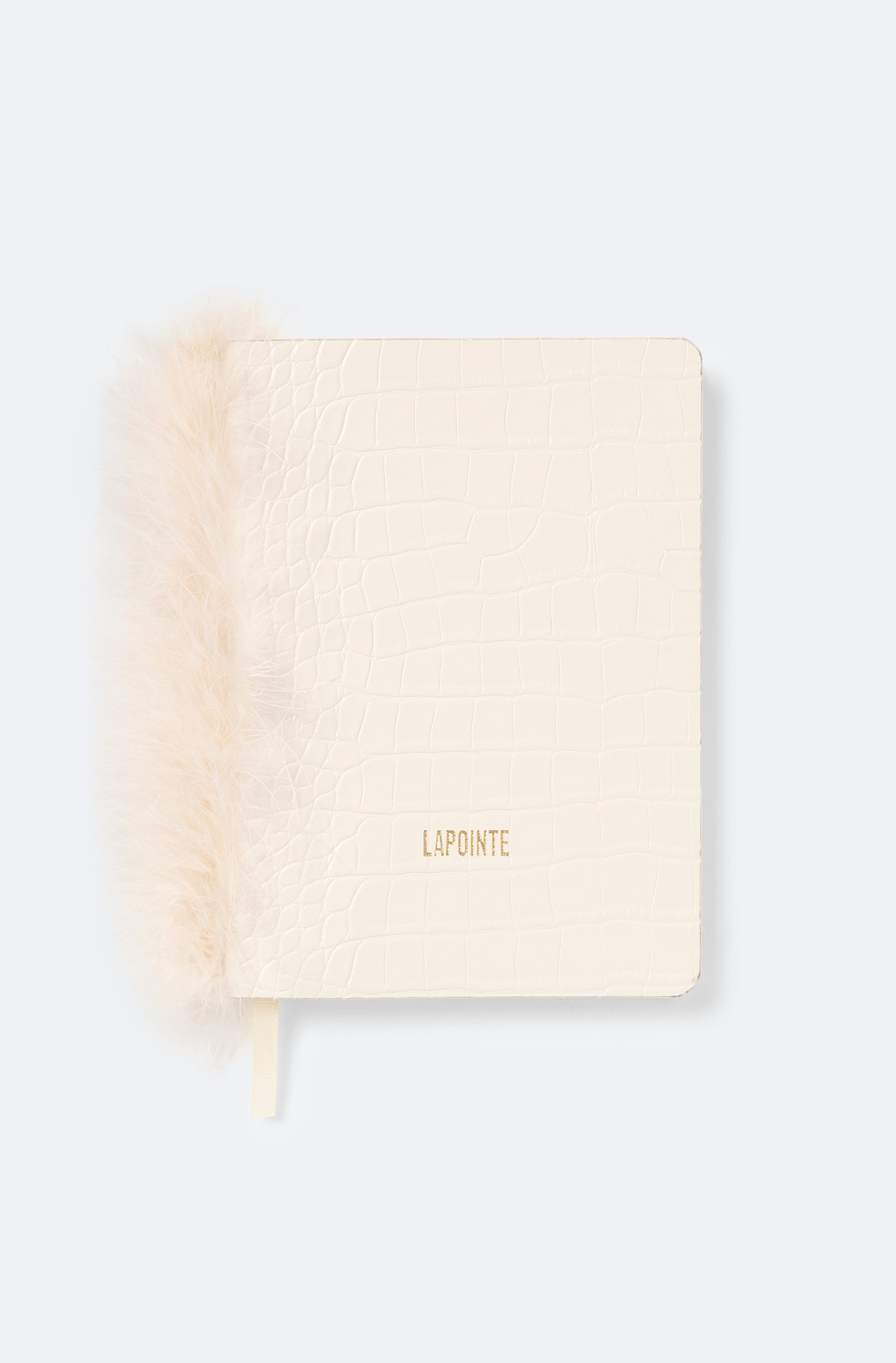 Notebook with Marabou Feathers - 5