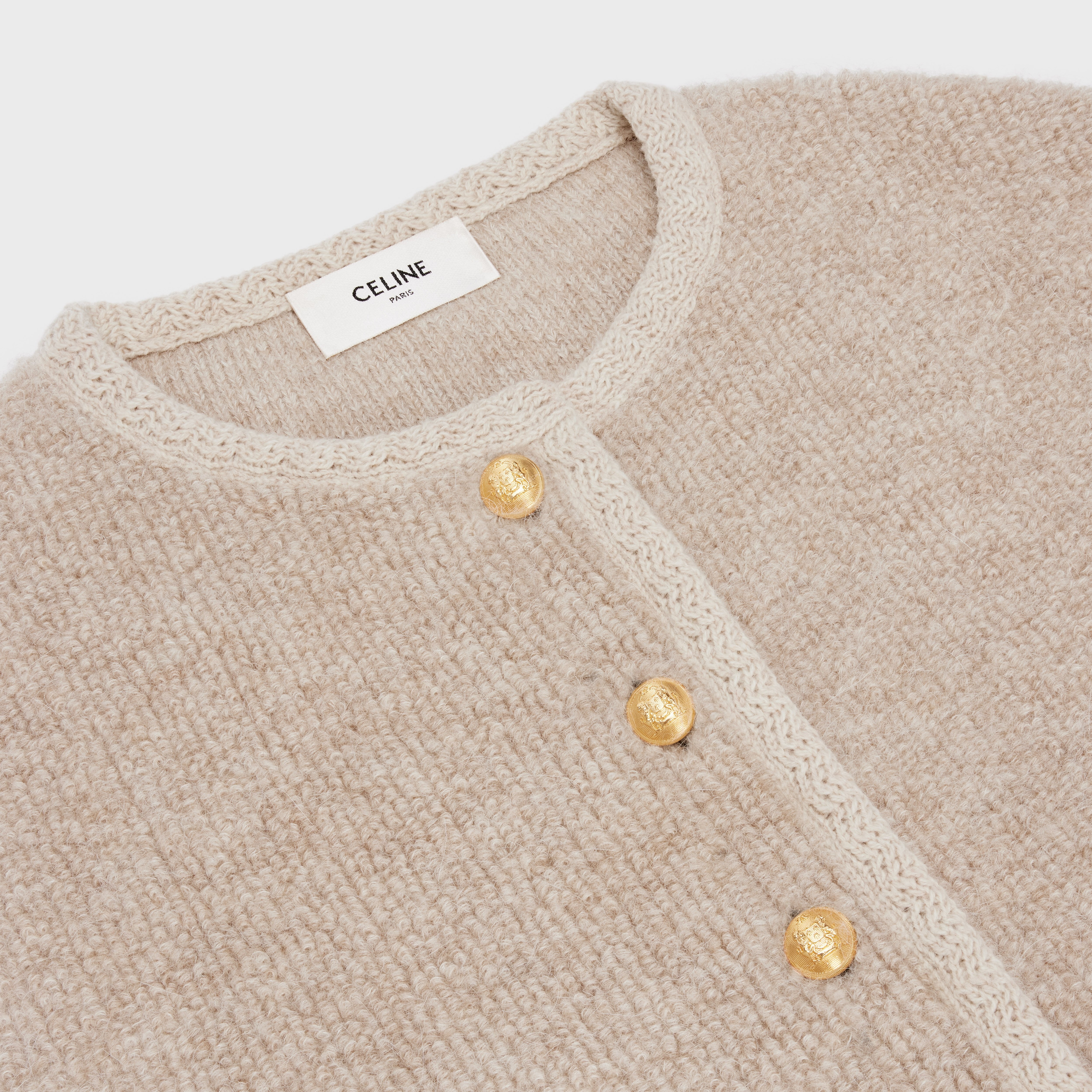 “CHASSEUR” JACKET IN ALPACA WOOL - 3