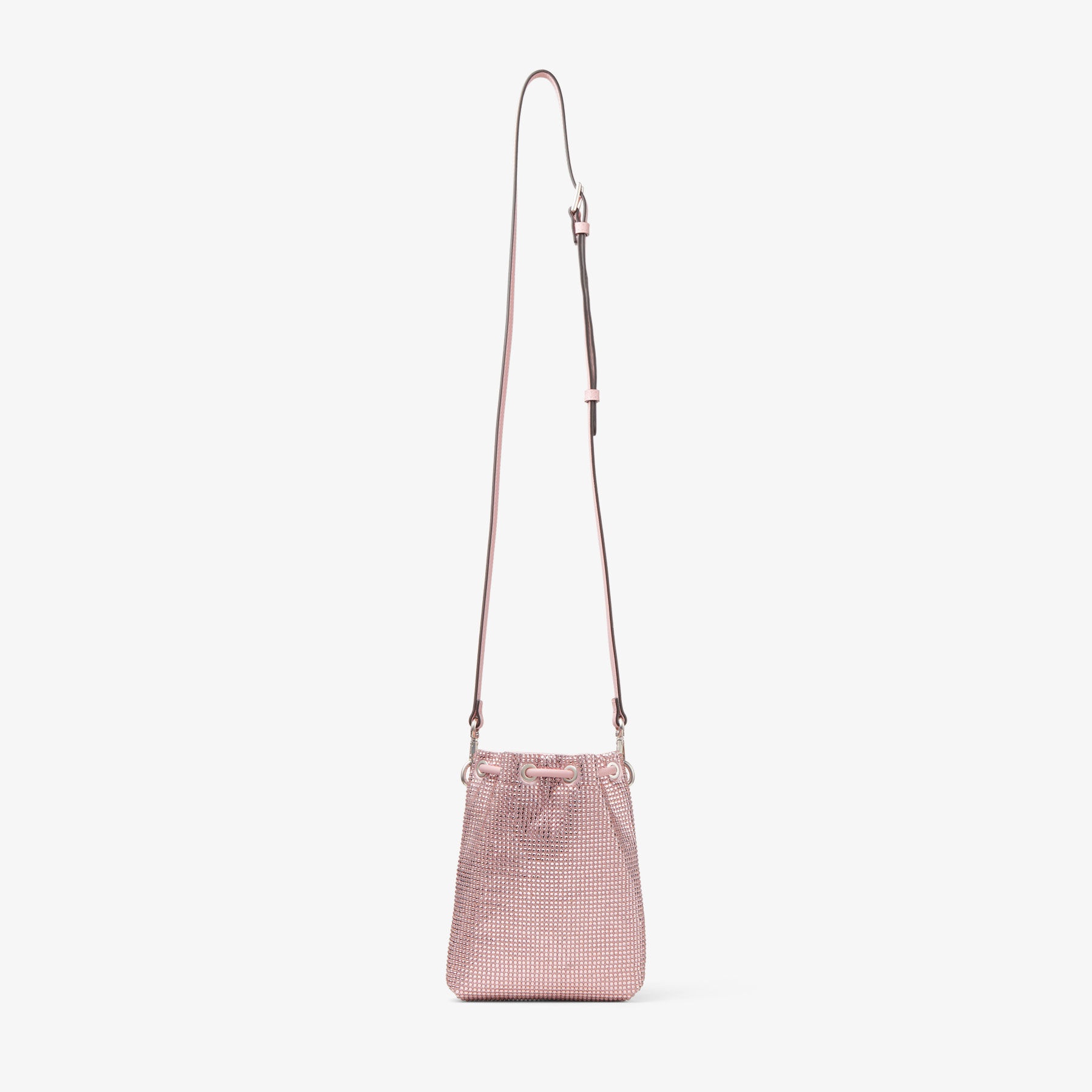 Cinch Mini
Rose Satin Crystal Mini Bag - 5