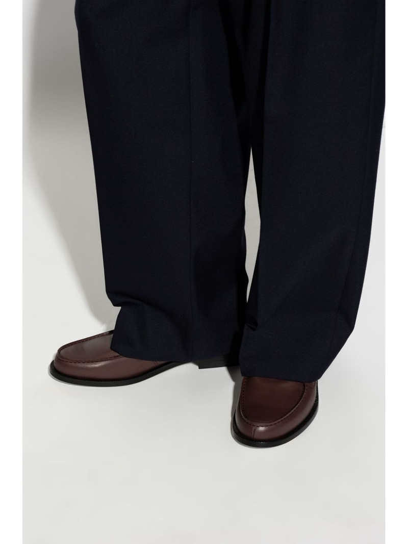 Common Projects round toe leather loafers outlook