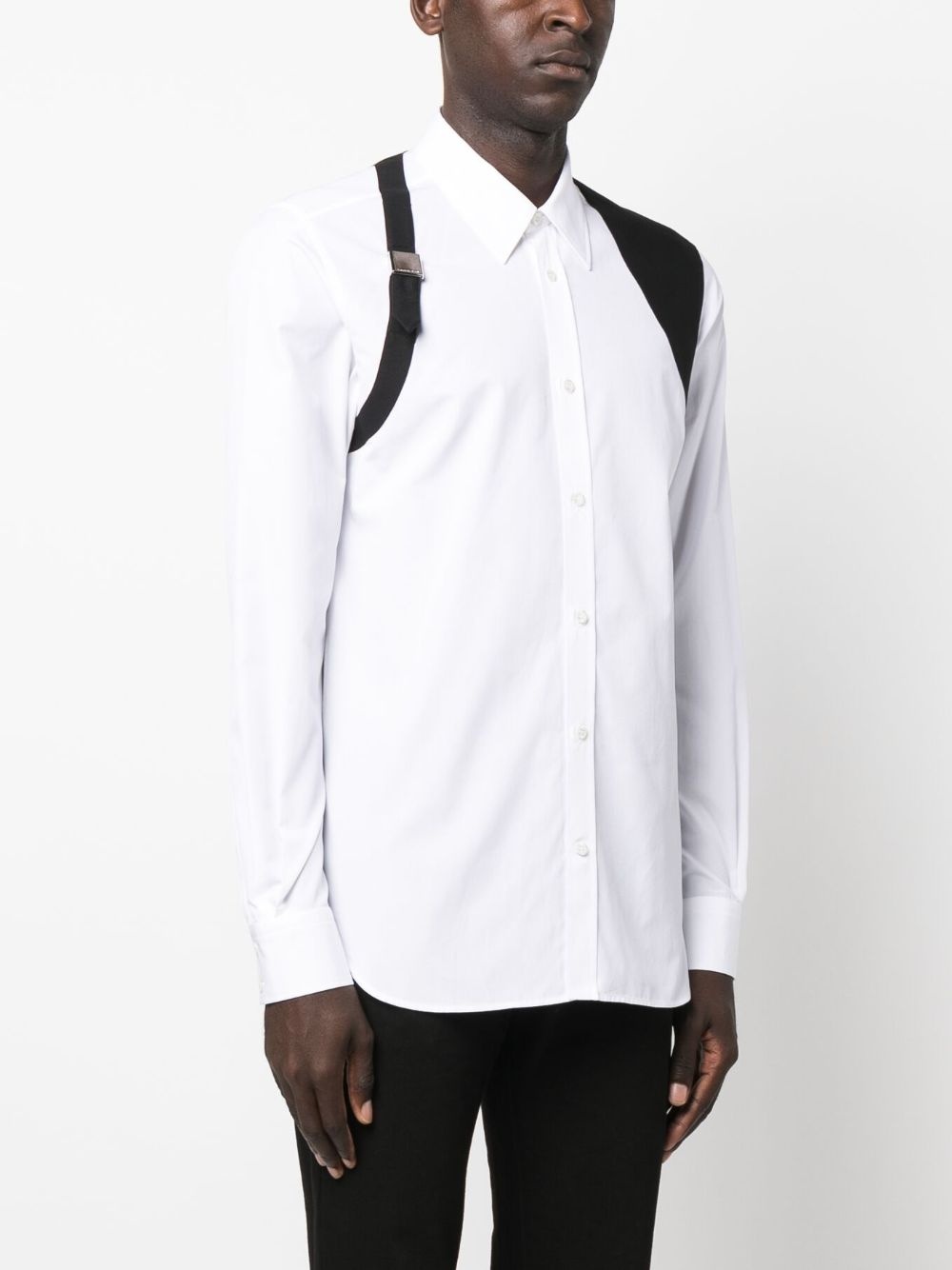 Harness cotton poplin shirt - 3